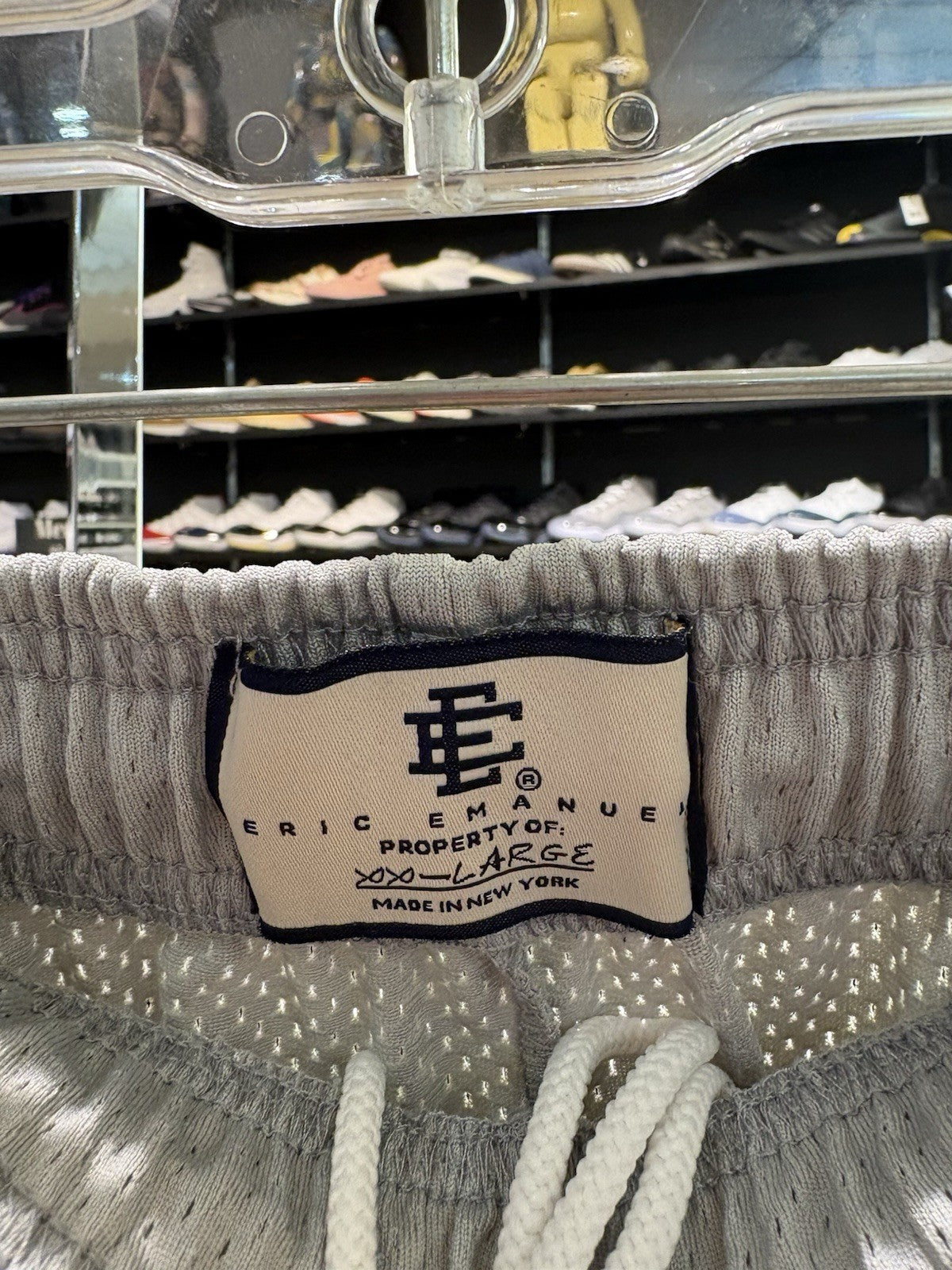 Eric Emanuel EE Baggy Short Gray/White Size XXL