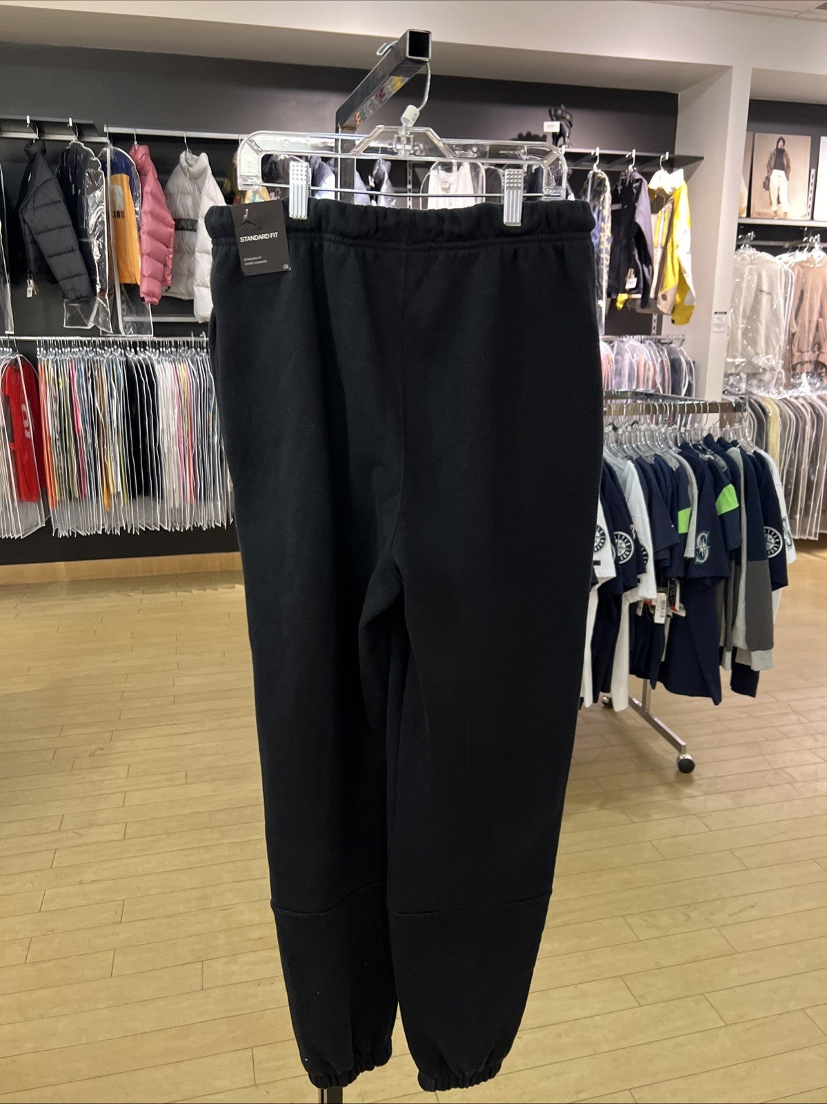 Jordan PSG Paris Saint-Germain Fleece Sweatpants Joggers Black Gold Sz S