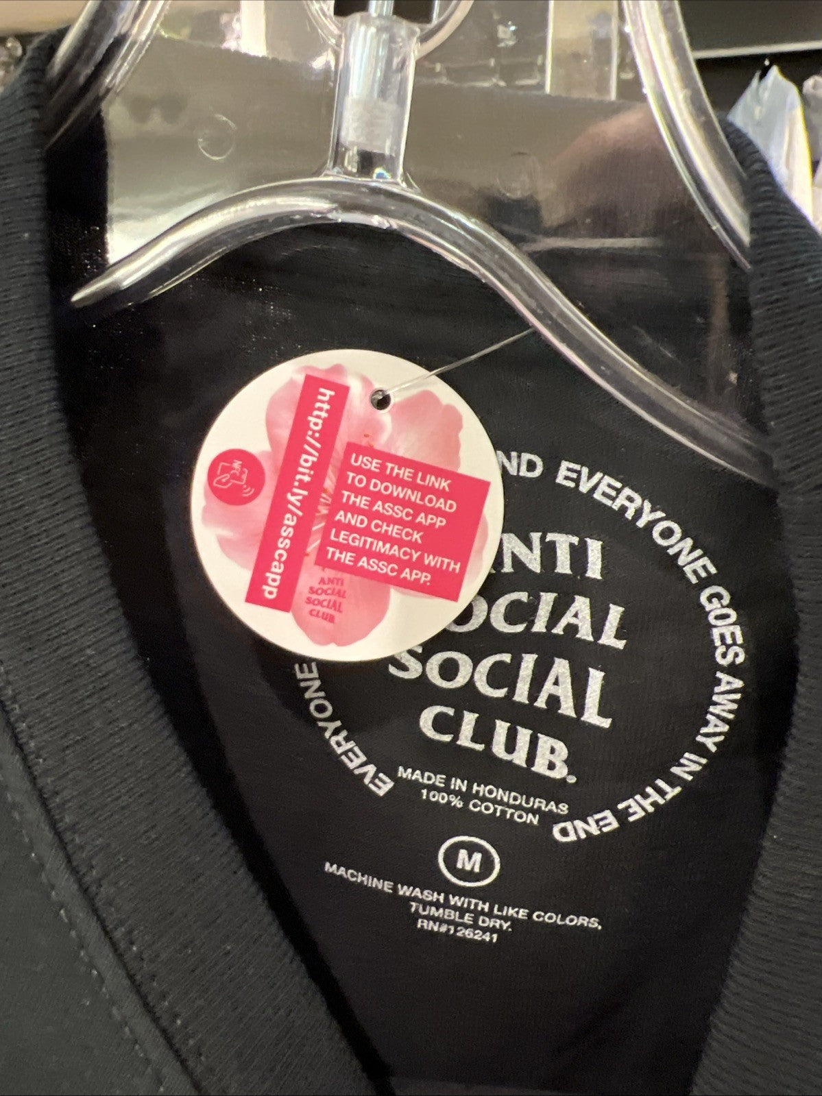 Anti Social Social Club Anthropomorphic Black Tee