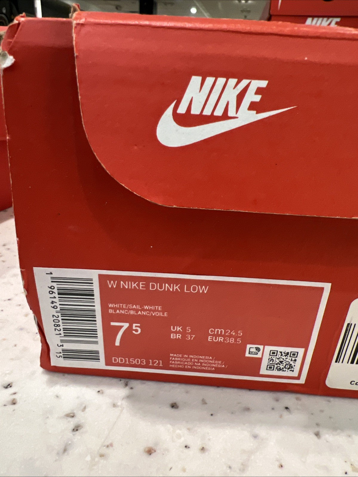 Nike Dunk Low Coconut Milk Women's Sz 7.5