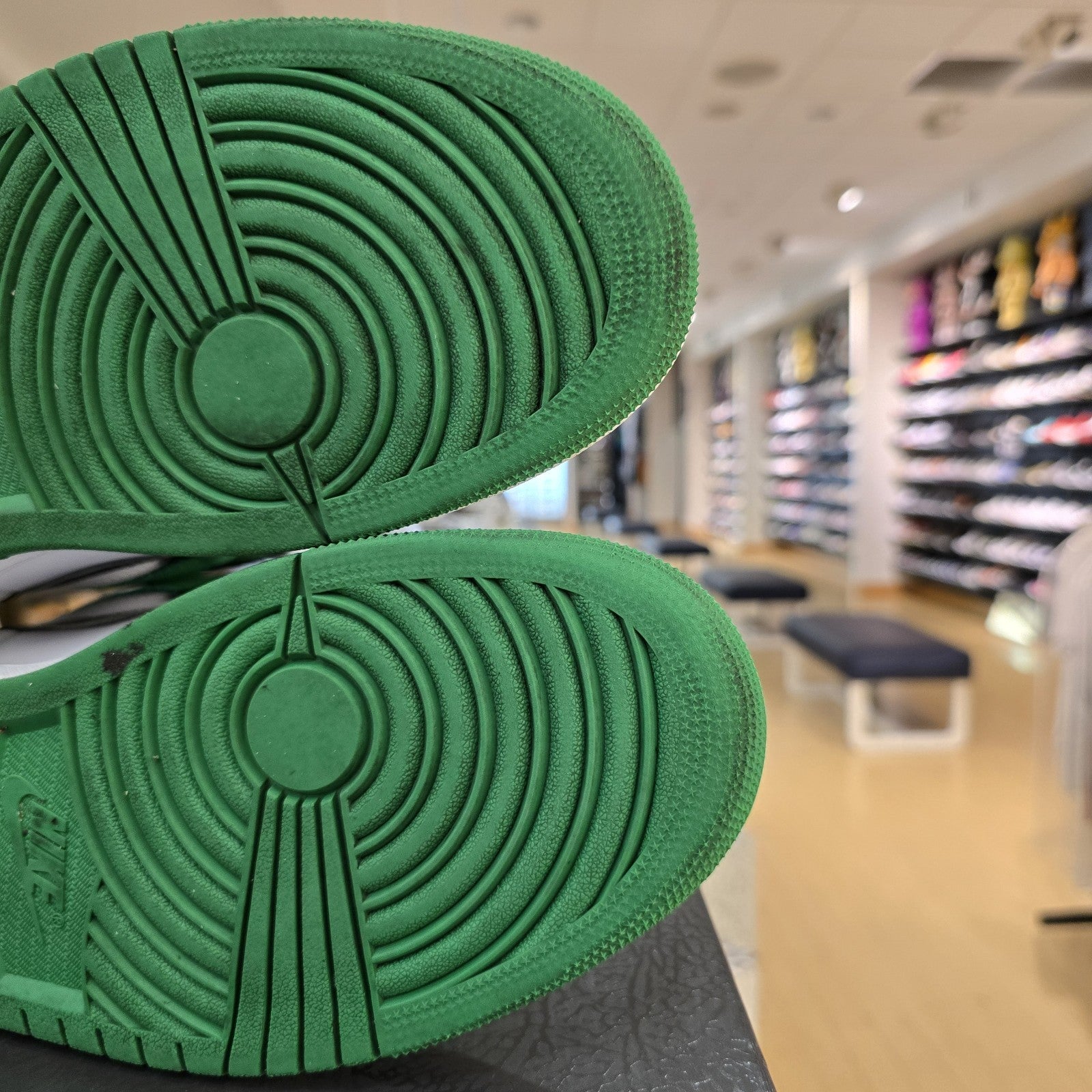 Size 10 - Air Jordan 1 Retro OG High Lucky Green