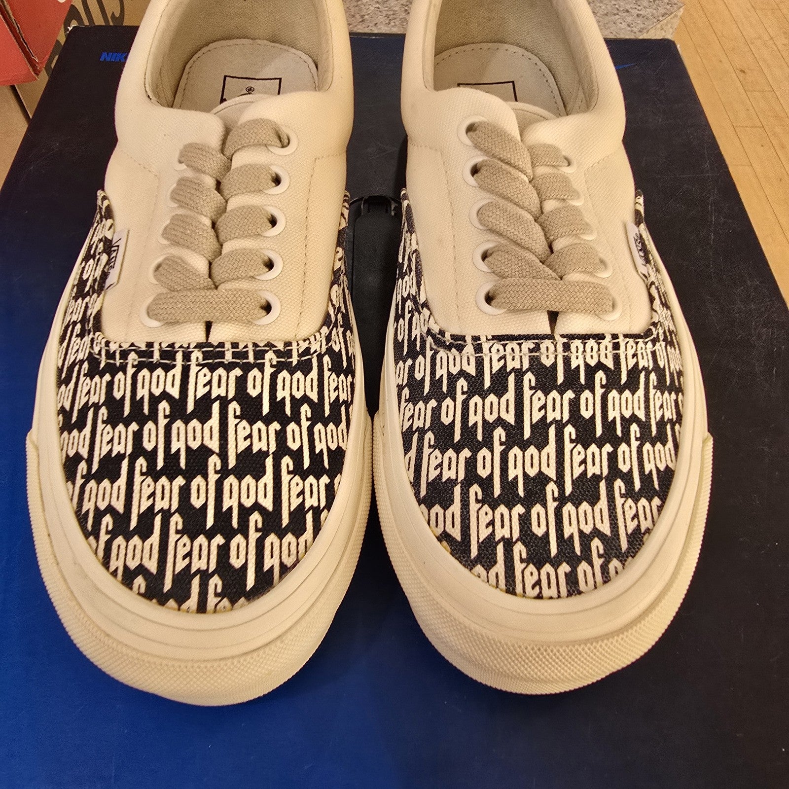 Fear of God x Vans Era 95 DX Collection 2 White SZ 8 Stains