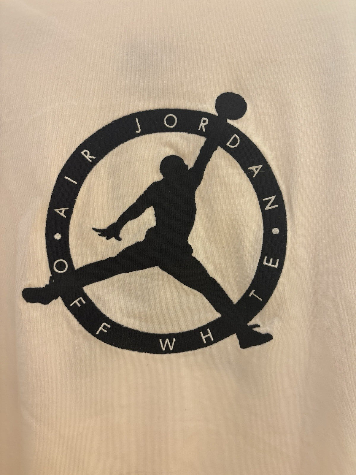 OFF-WHITE x Jordan T-shirt (Asia Sizing) White Size Large