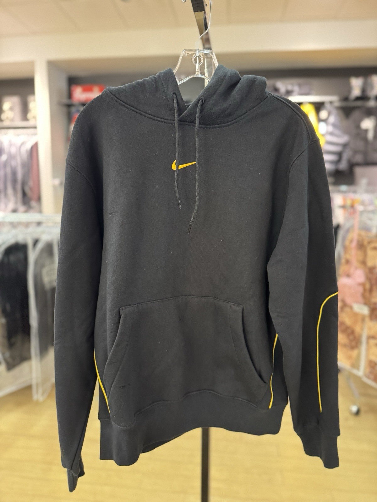 Nike Drake NOCTA Hoodie Mens Size Medium New Black Cotton Da3920-010 DEFECT