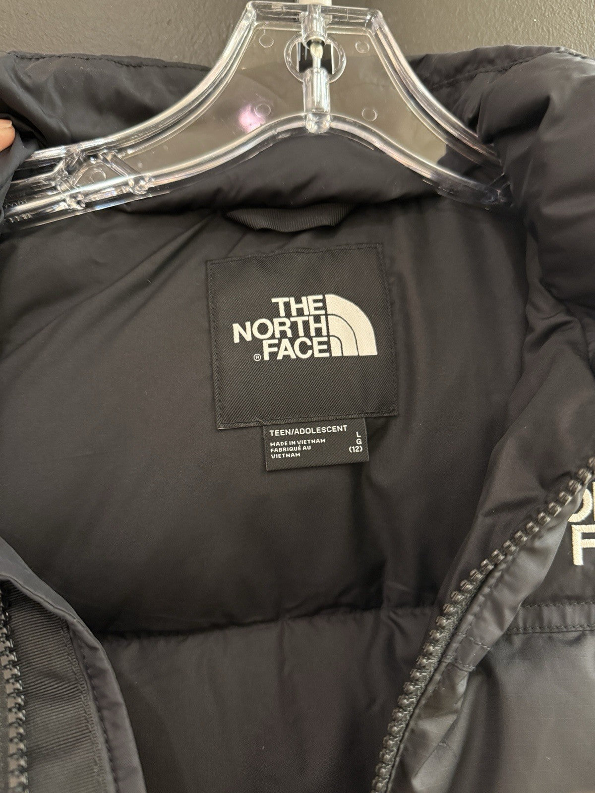 THE NORTH FACE YOUTH TEEN 1996 RETRO NUPTSE DOWN JACKET SZ L
