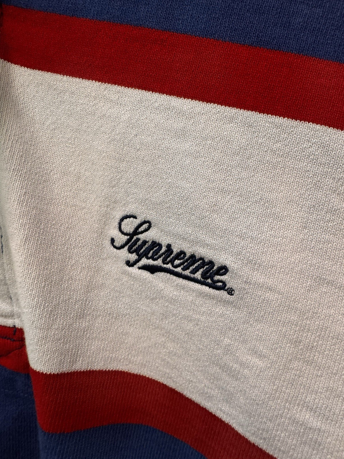 Supreme Hooded Rugby Top Royal Size M