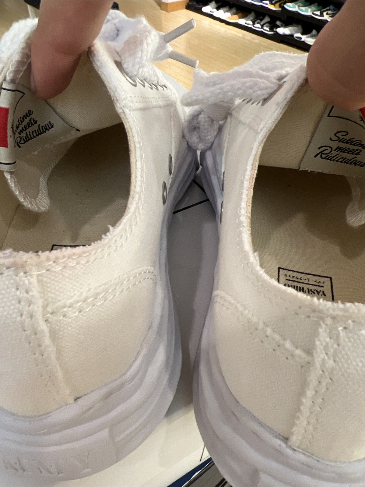 Maison Mihara Yasuhiro Hank Low Top Vintage White Sz 39 (US 7) USED 1X