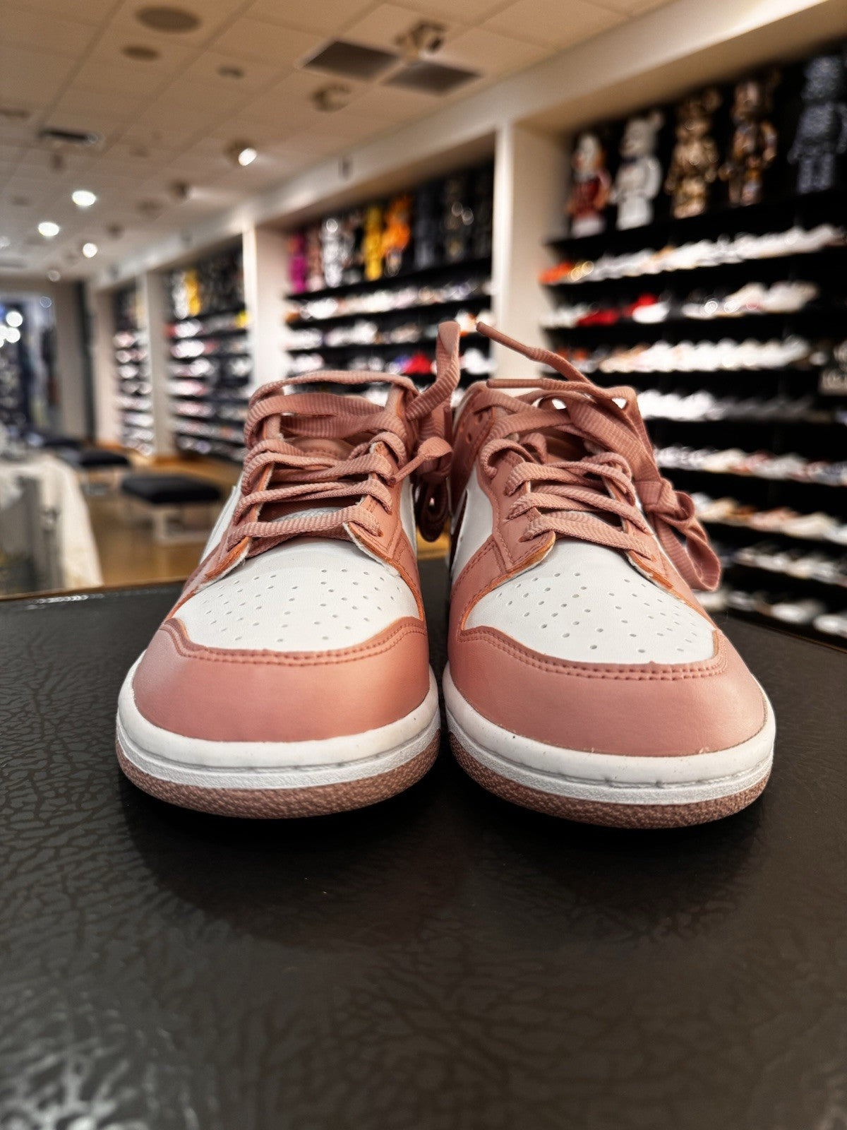 Nike Dunk Low Pink Velvet Size 5.5Y