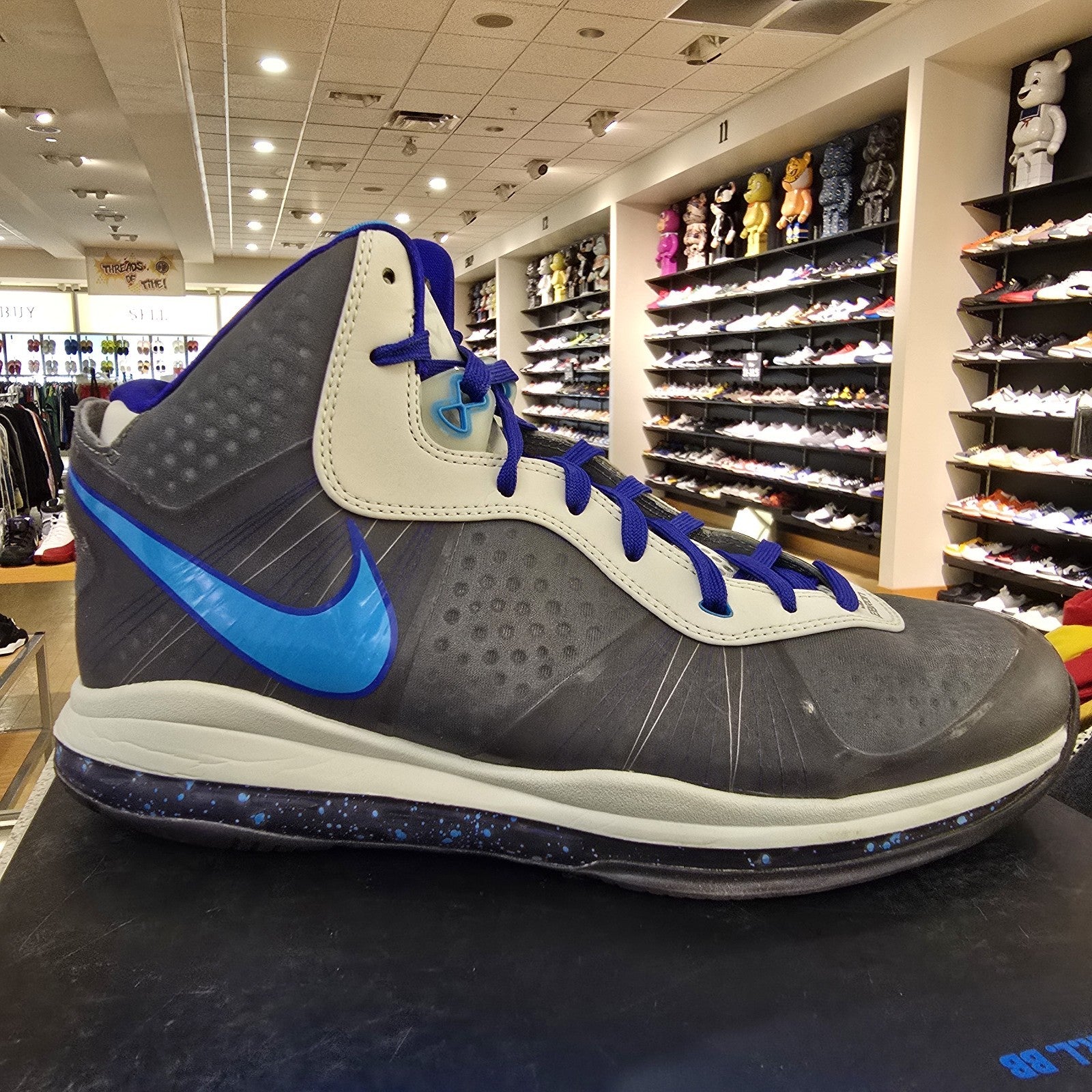 Size 12 - Nike LeBron 8 V/2 Hornets