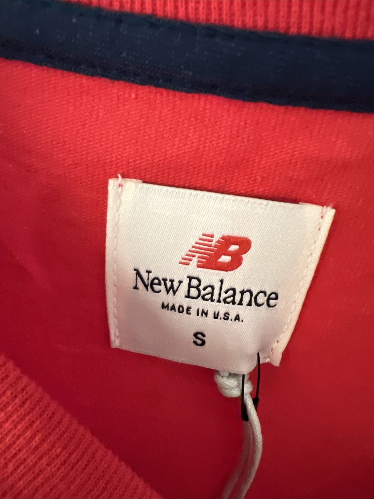 New Balance USA Made Heritage 1982 Red Long Sleeve T-Shirt