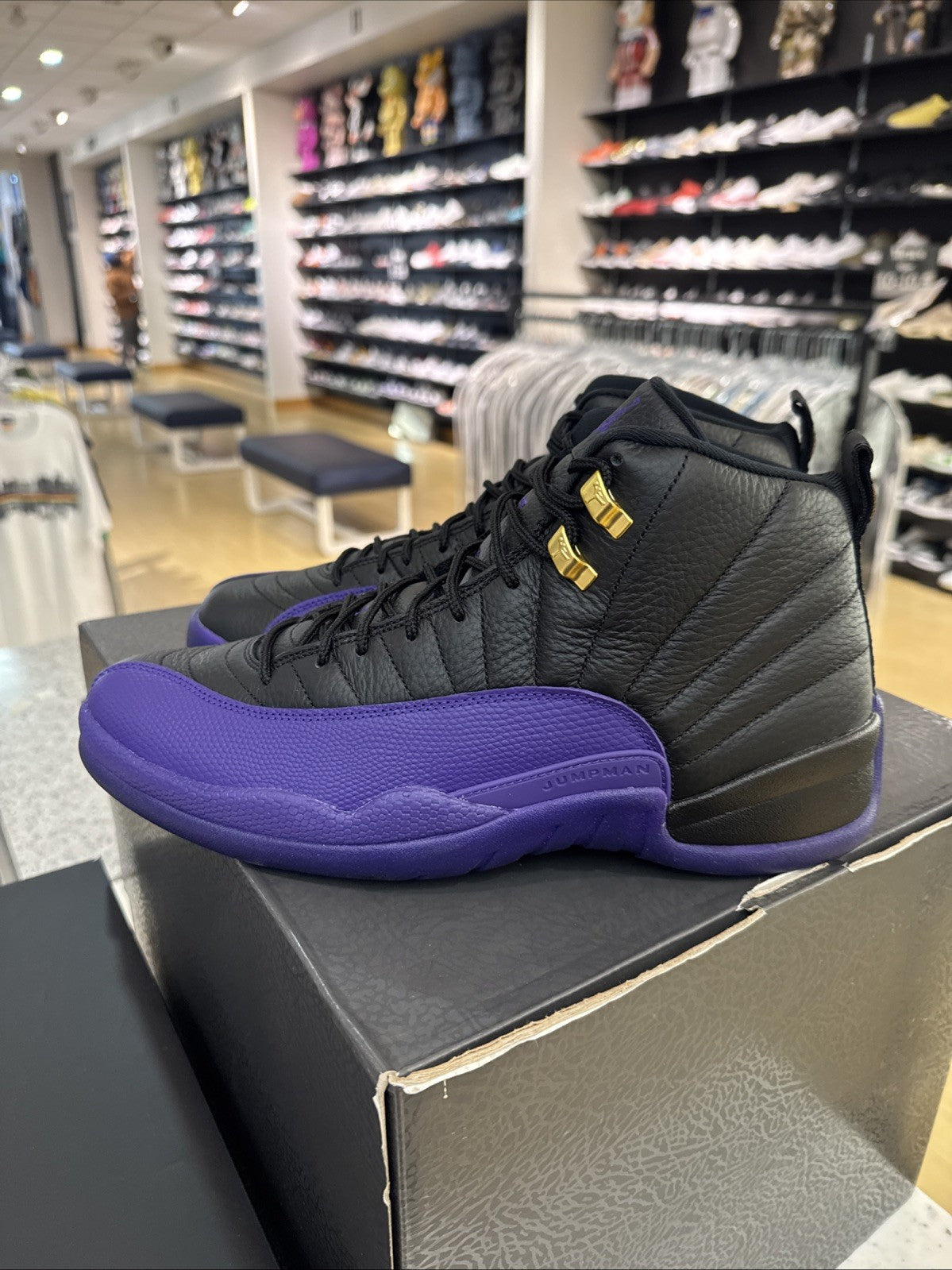 Size 12 - Jordan 12 Retro Mid Field Purple