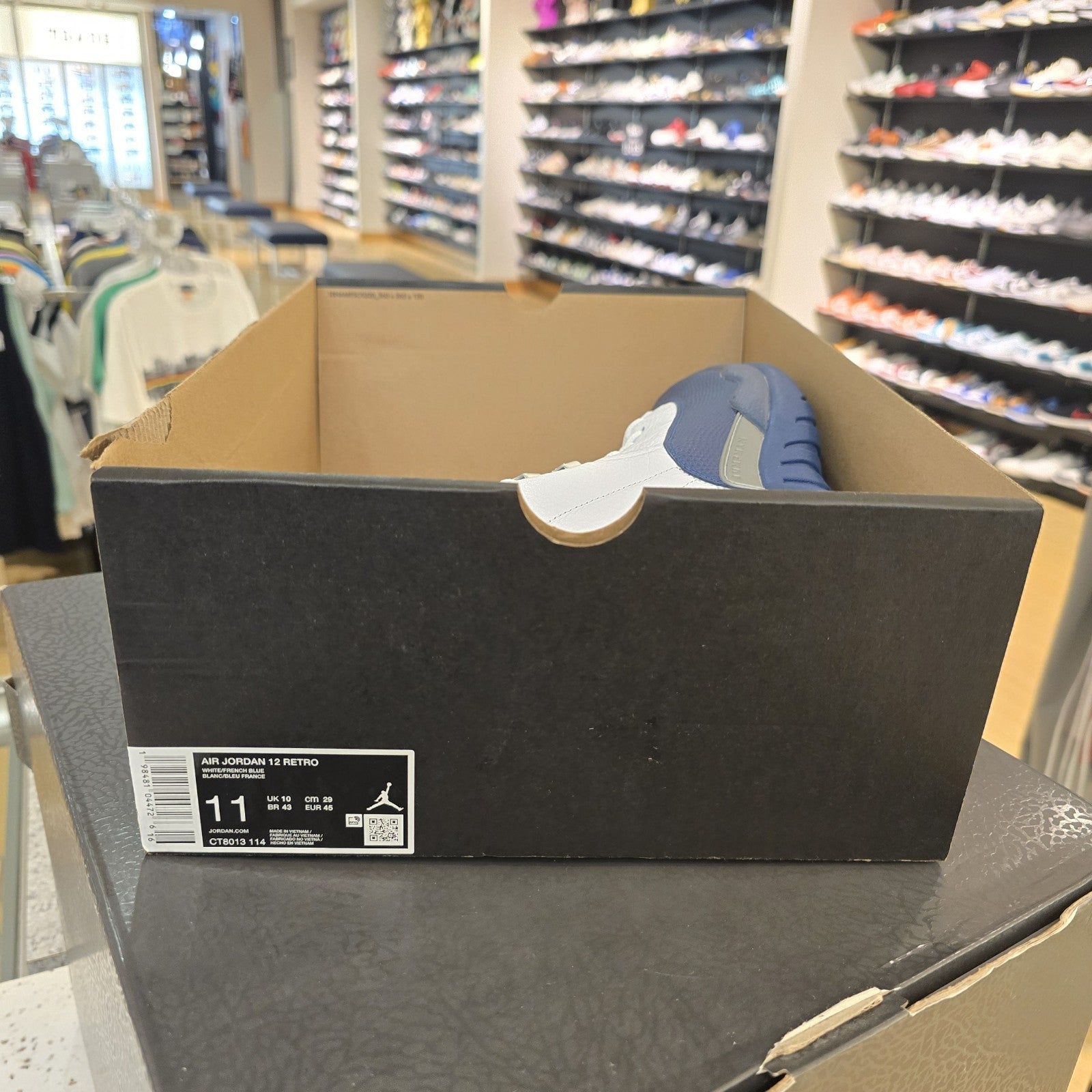 Size 11 - Air Jordan 12 Retro 2025 French Blue