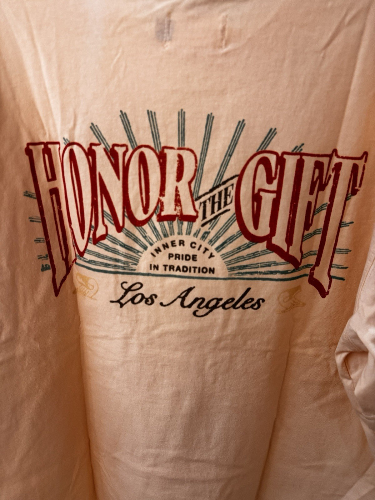 Honor The Gift Cigar Label SS Tee Bone Size L