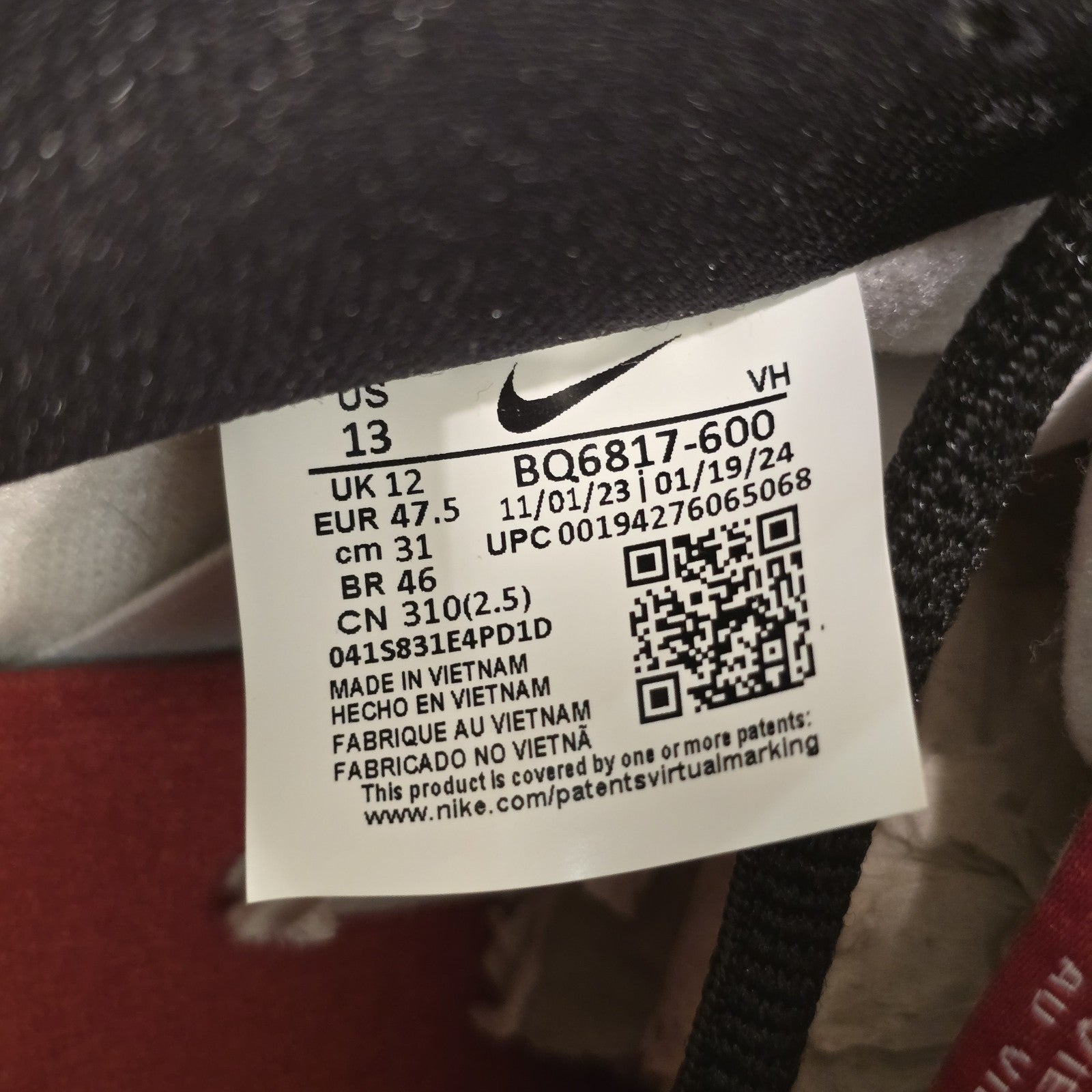 Size 13 - Nike SB Dunk Low J-Pack Chicago