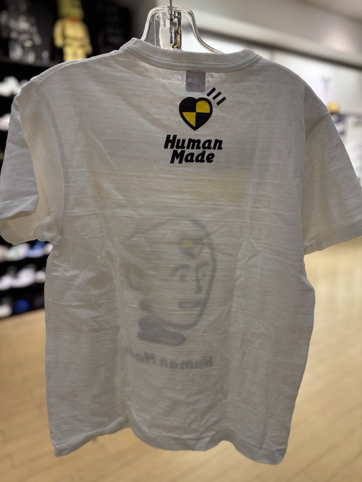 Human Made x A$AP Rocky Testing T-Shirt Size Small White Graphic Print Grunge