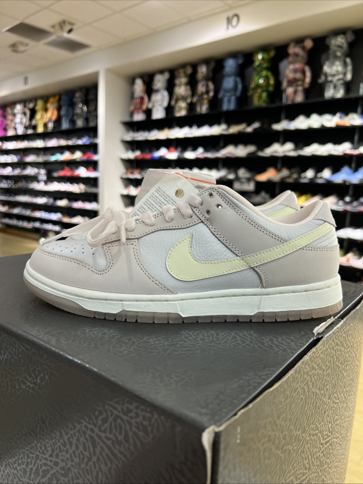 Nike Dunk Low PRM Light Soft Pink/Coconut Milk Womens Sz 9.5/8M