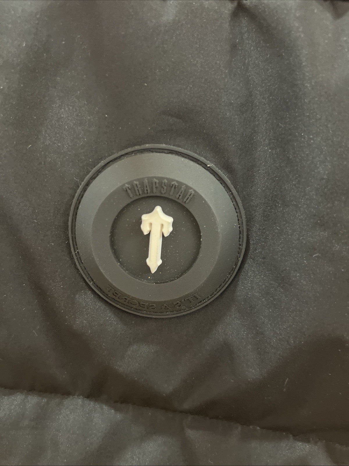 Trapstar Decoded Hooded Puffer Jacket Sz XL