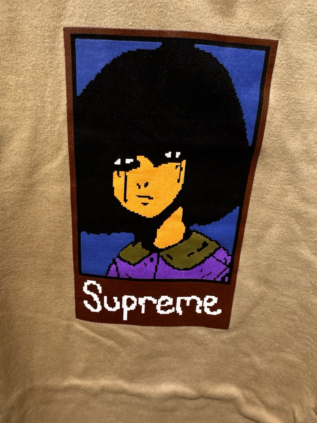 Supreme Emo Logo Tee Size Large