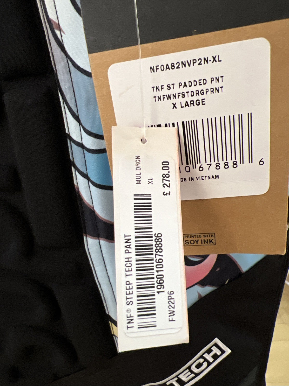 Supreme X The North Face Steep Tech Pants Sz XL