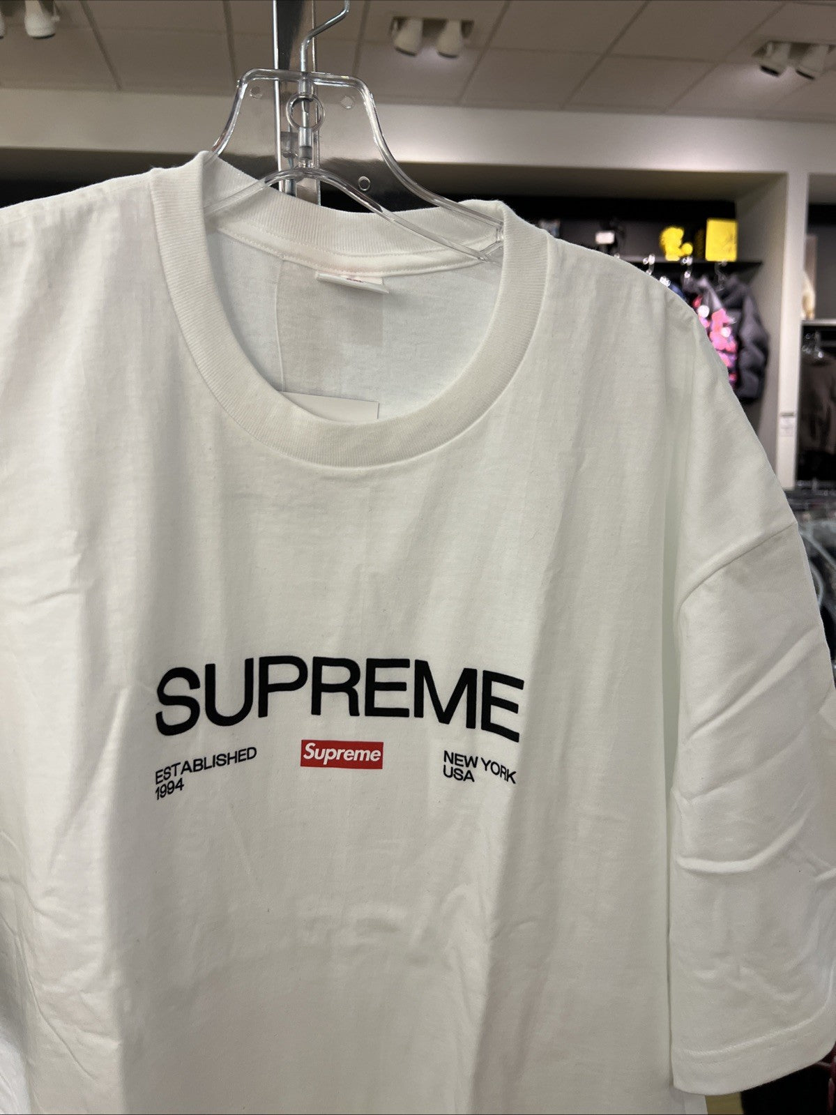 Supreme Est. 1994 T Shirt White Sz XXL