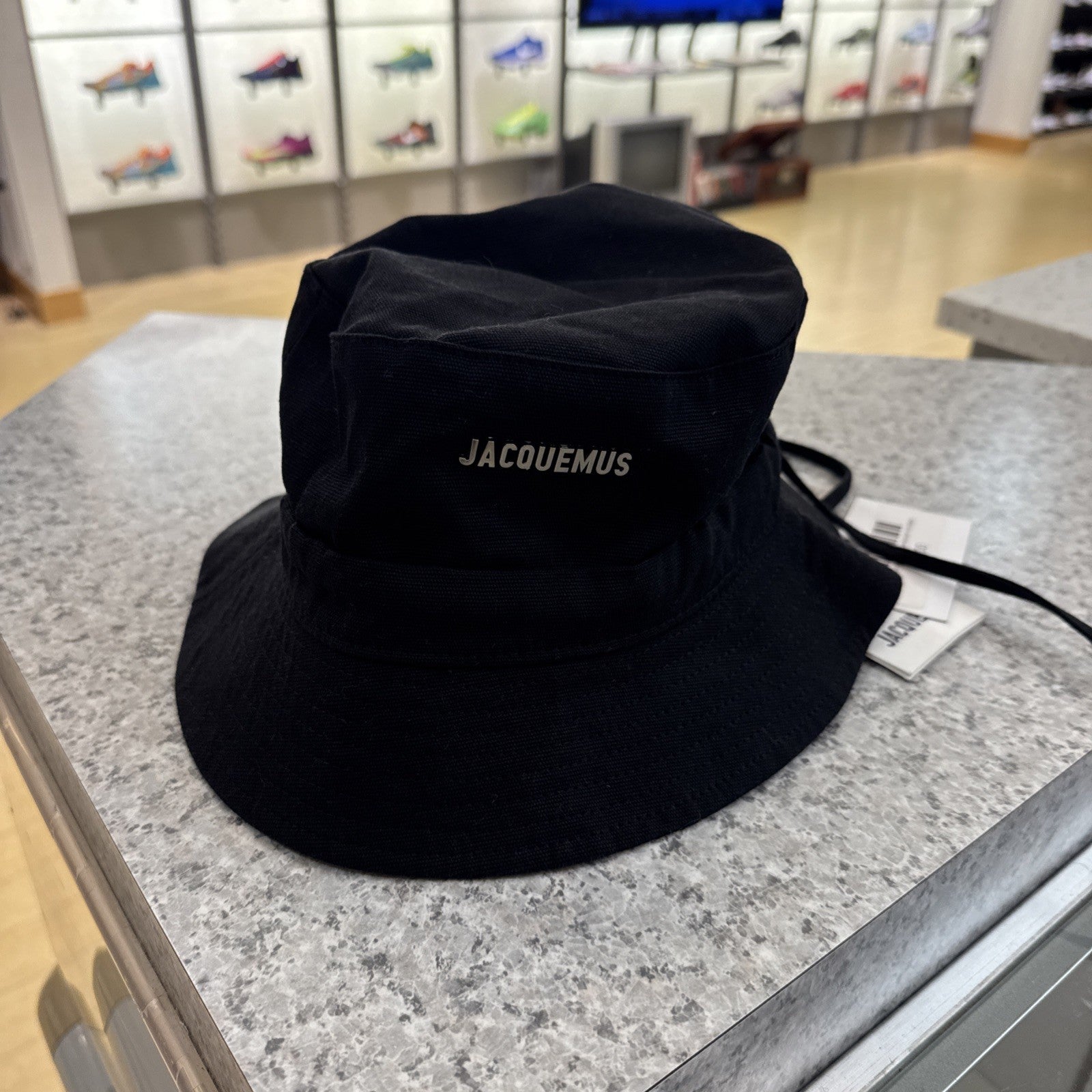 Women's Jacquemus Black Bucket Hat