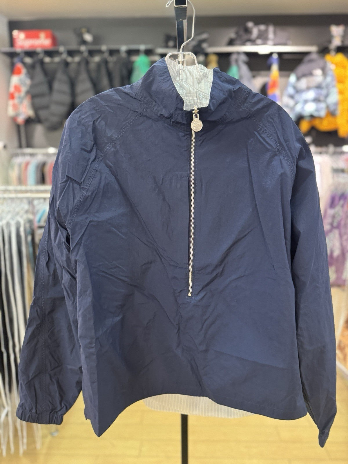 Nike X Kim Jones Windbreaker Navy White Size Medium