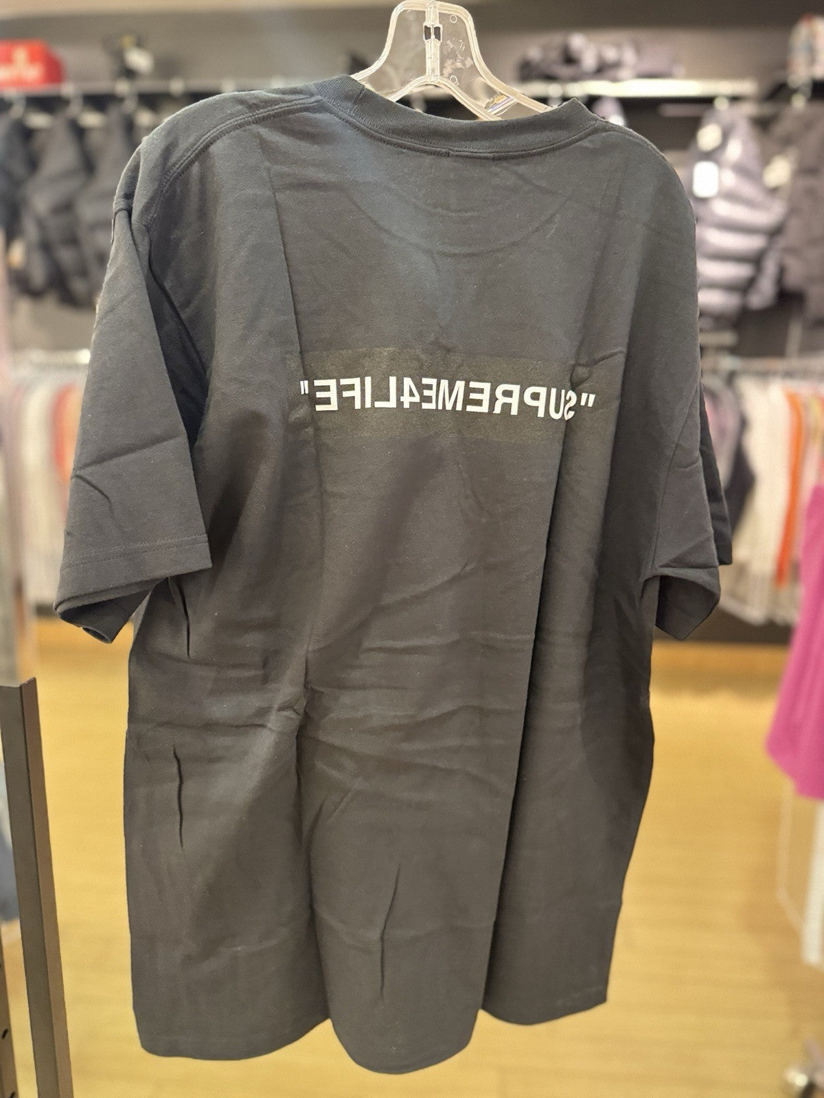 Supreme 4 Life Tee Black Size Large