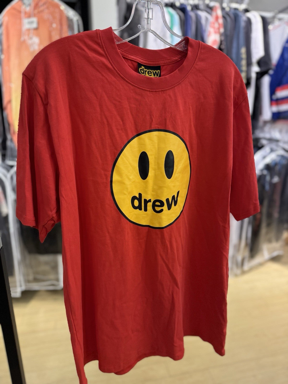 Drew House Mascot Tee SS Red Size XL