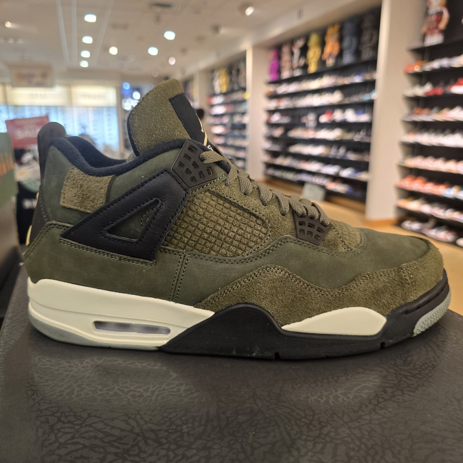 Size 12 - Jordan 4 SE Retro Low Craft Olive