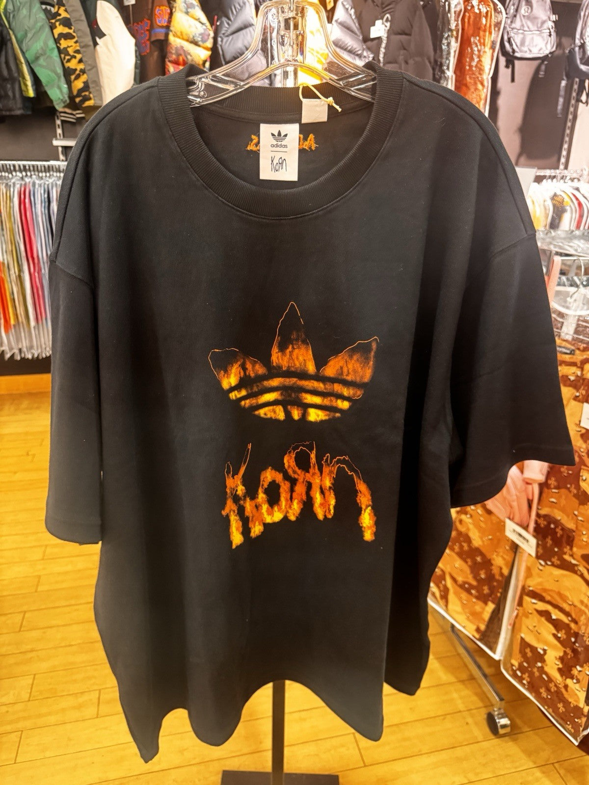 Adidas X Korn Shirt Black Size XXL