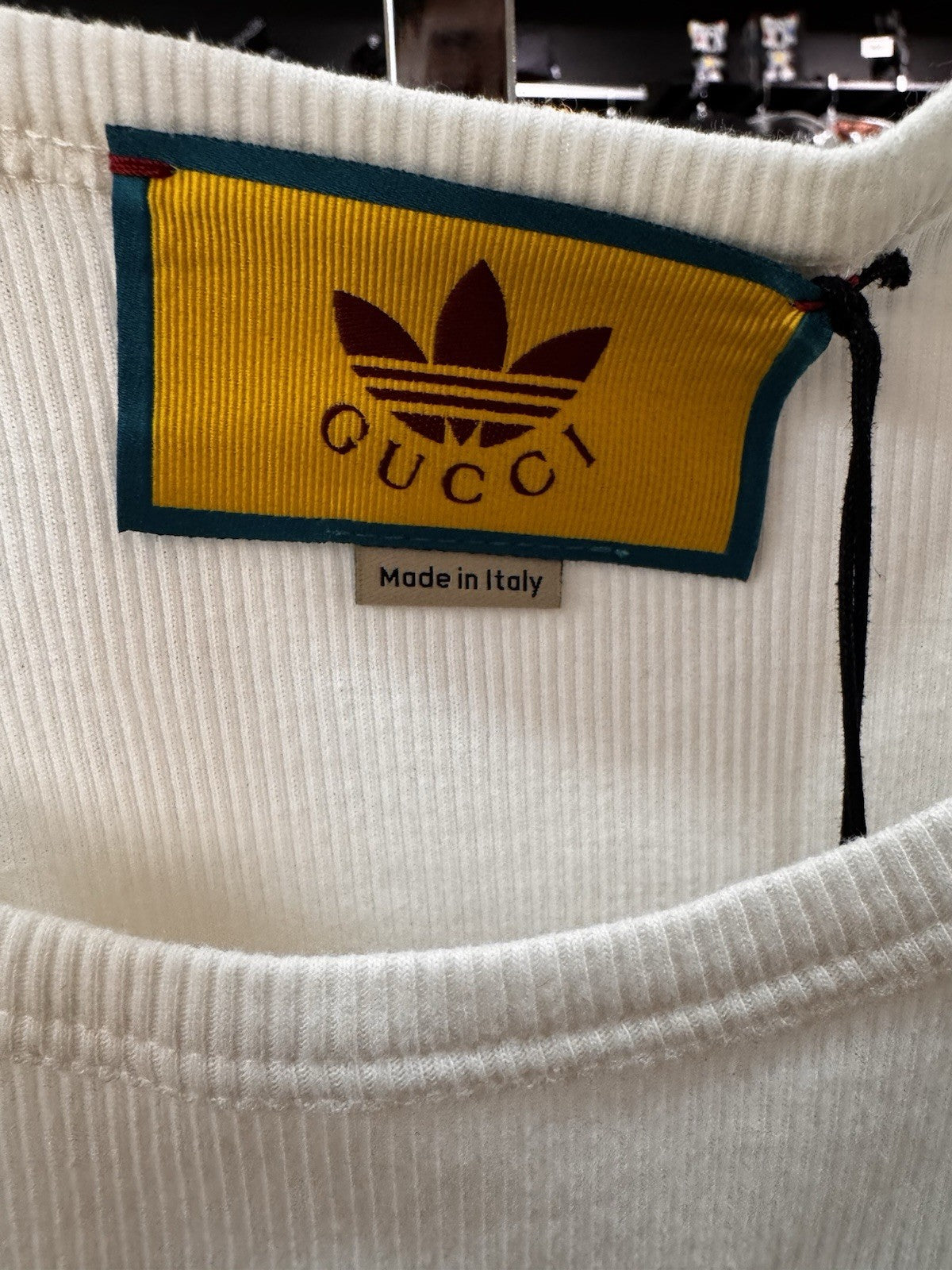 Gucci X Adidas Cotton Tank Top Size L