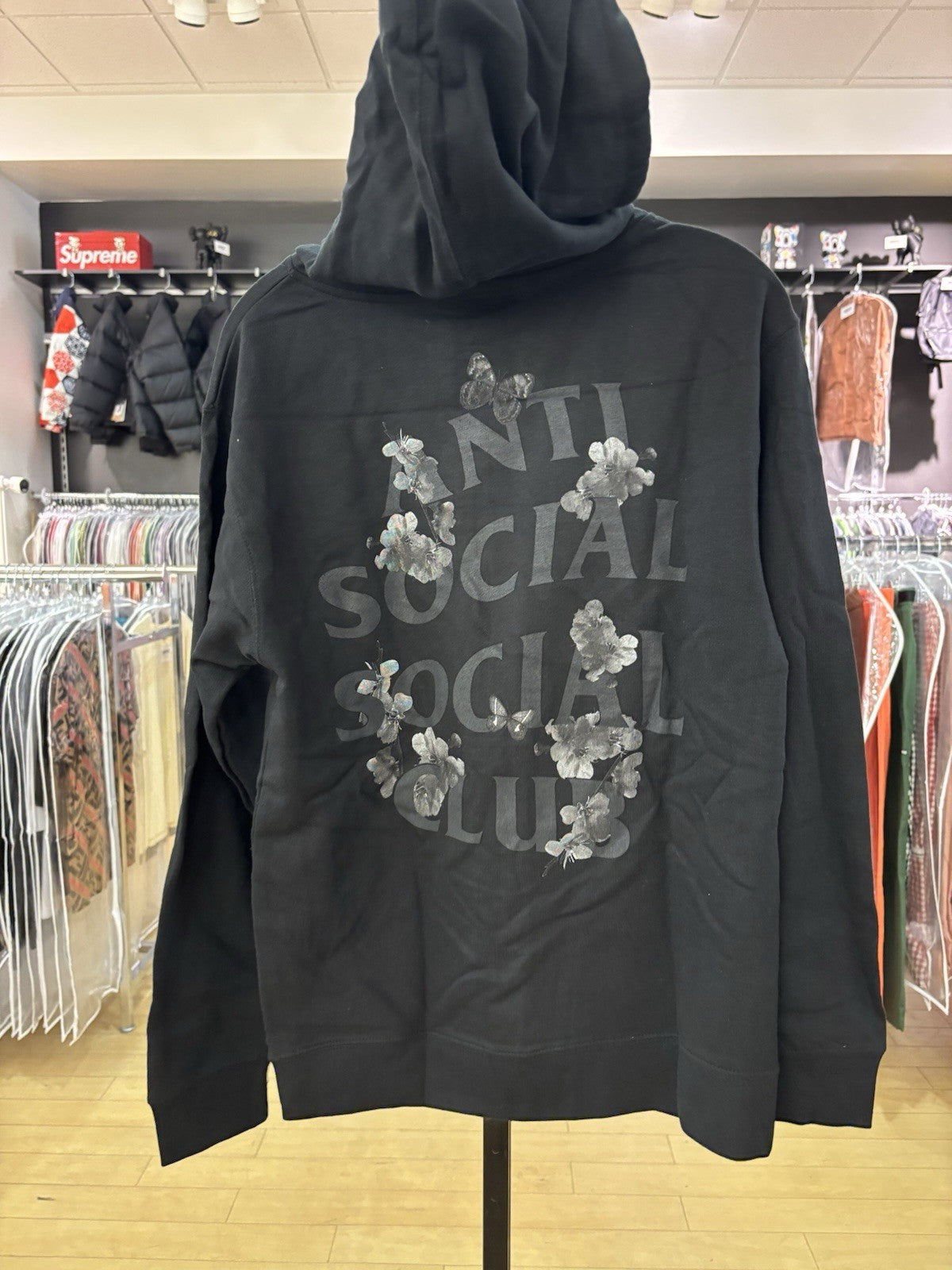 Anti Social Social Dramatic Hoodie SZ S