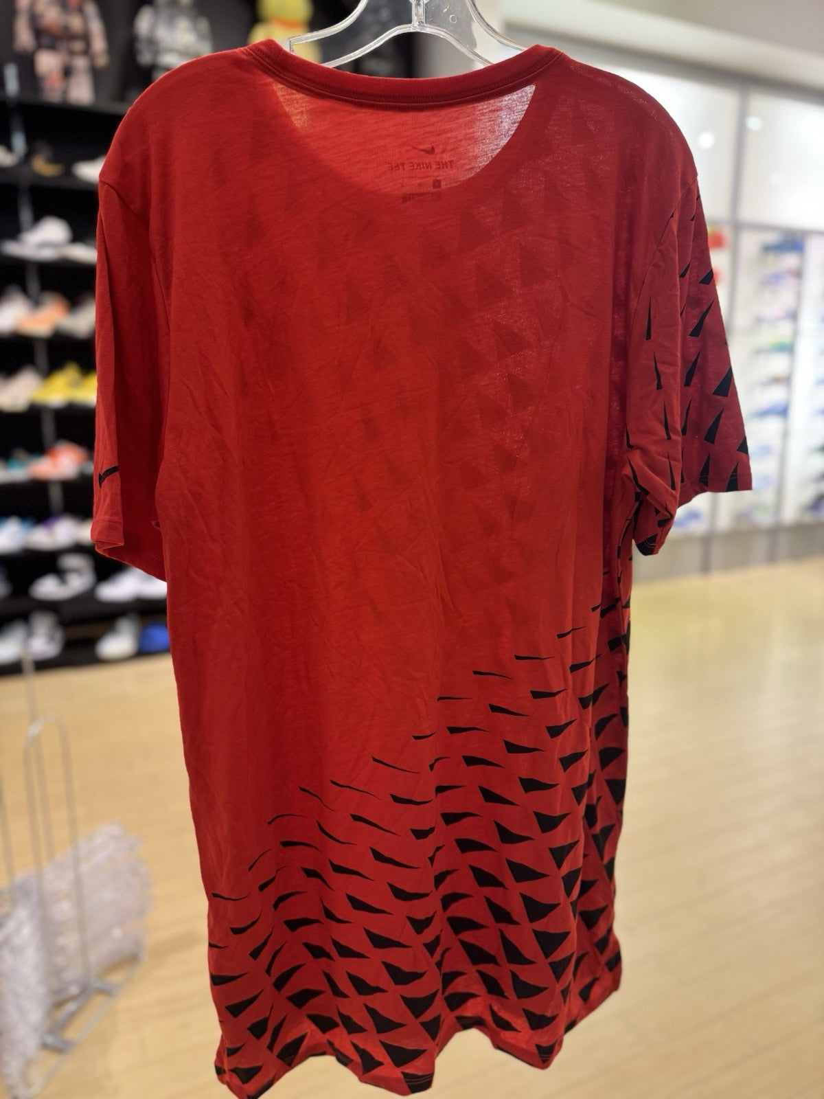 Nike Apparel Men Nike Kyrie Art 1 Red Black Size Medium