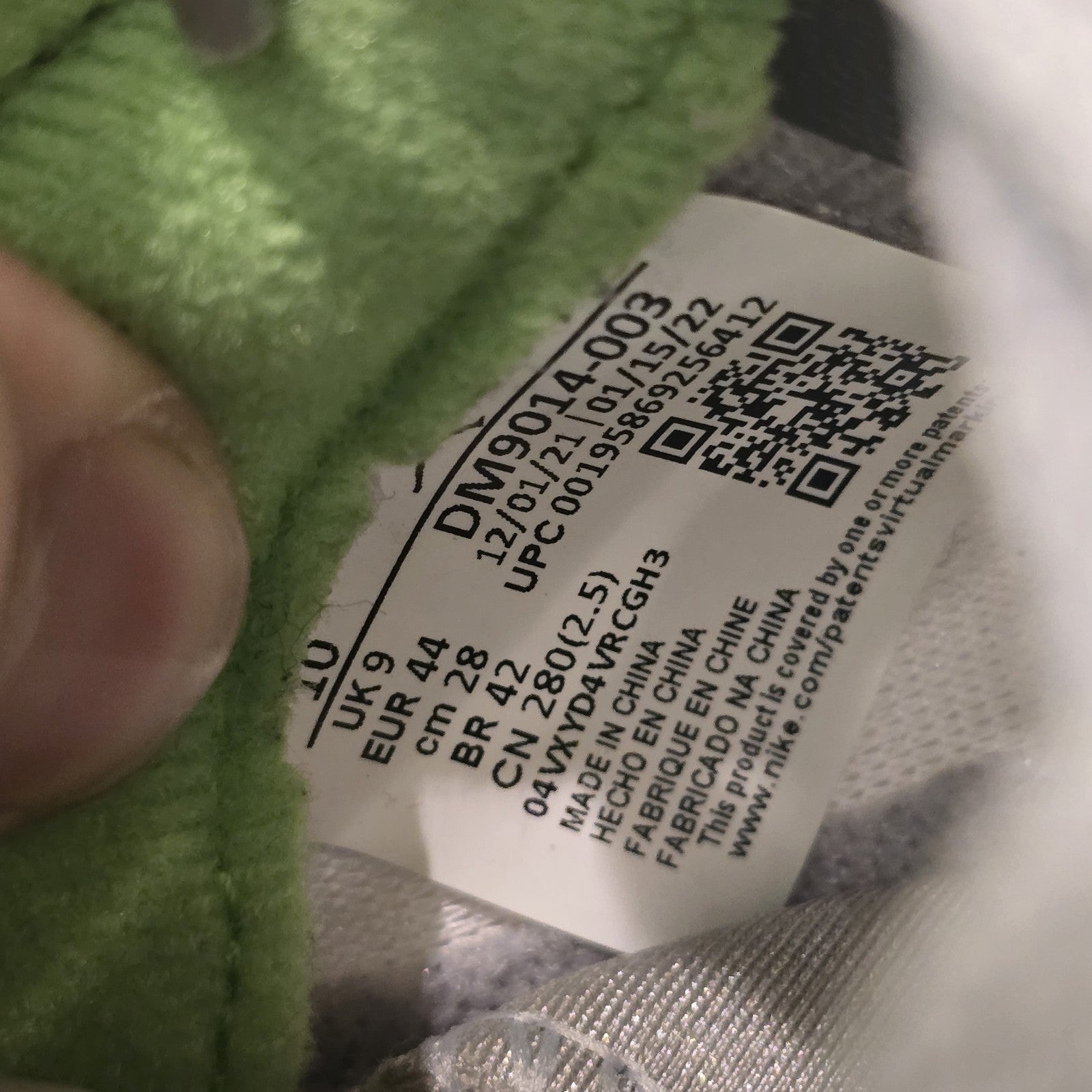 Size 10 - Jordan 5 Retro Green Bean