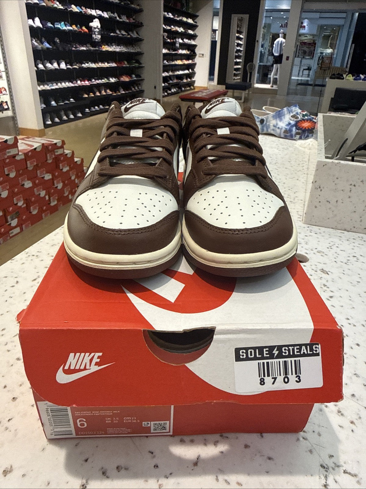 Size 6 - Nike Dunk Low Cacao Wow W
