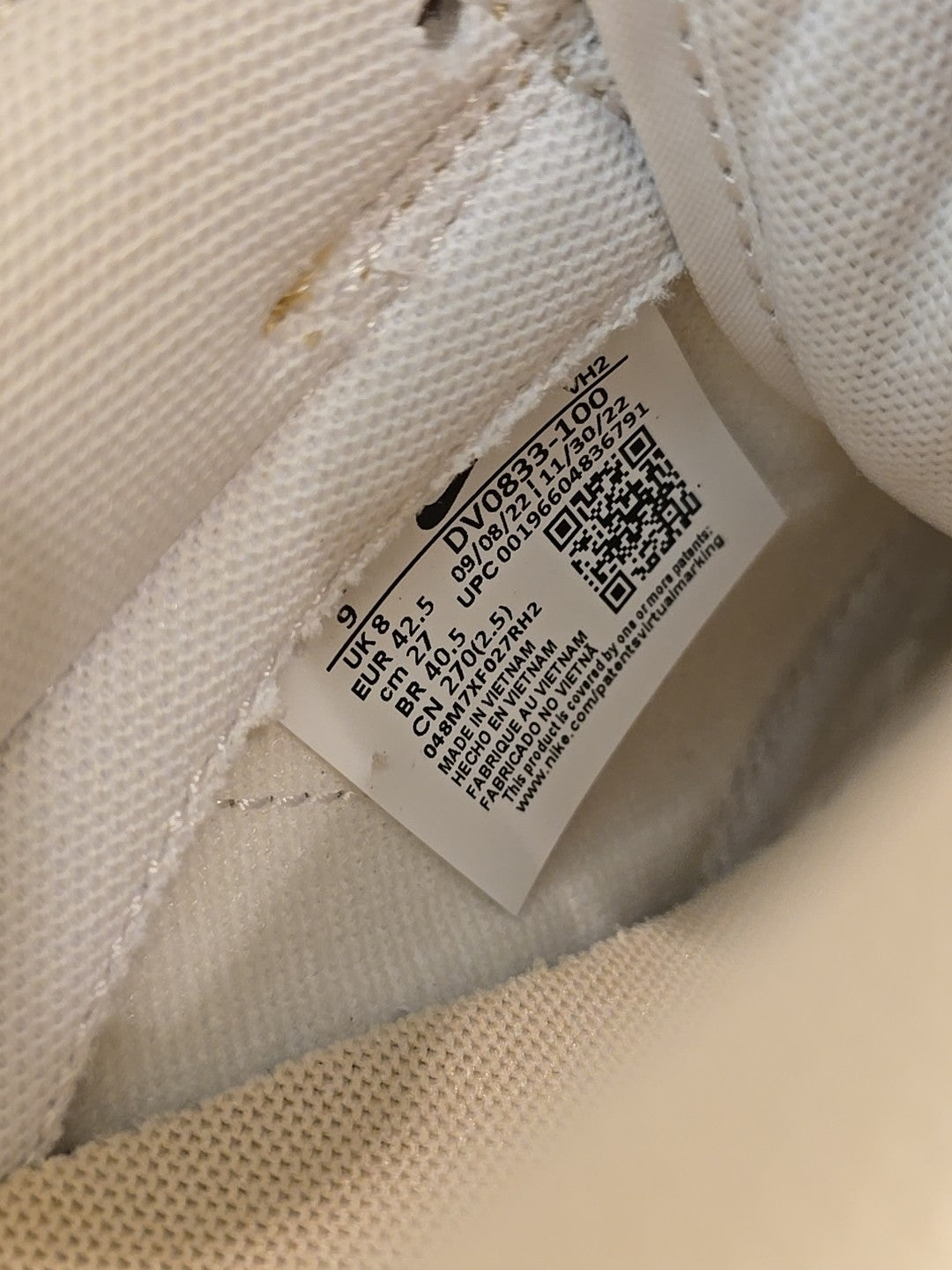 Size 9 - Nike Dunk Low Team Gold