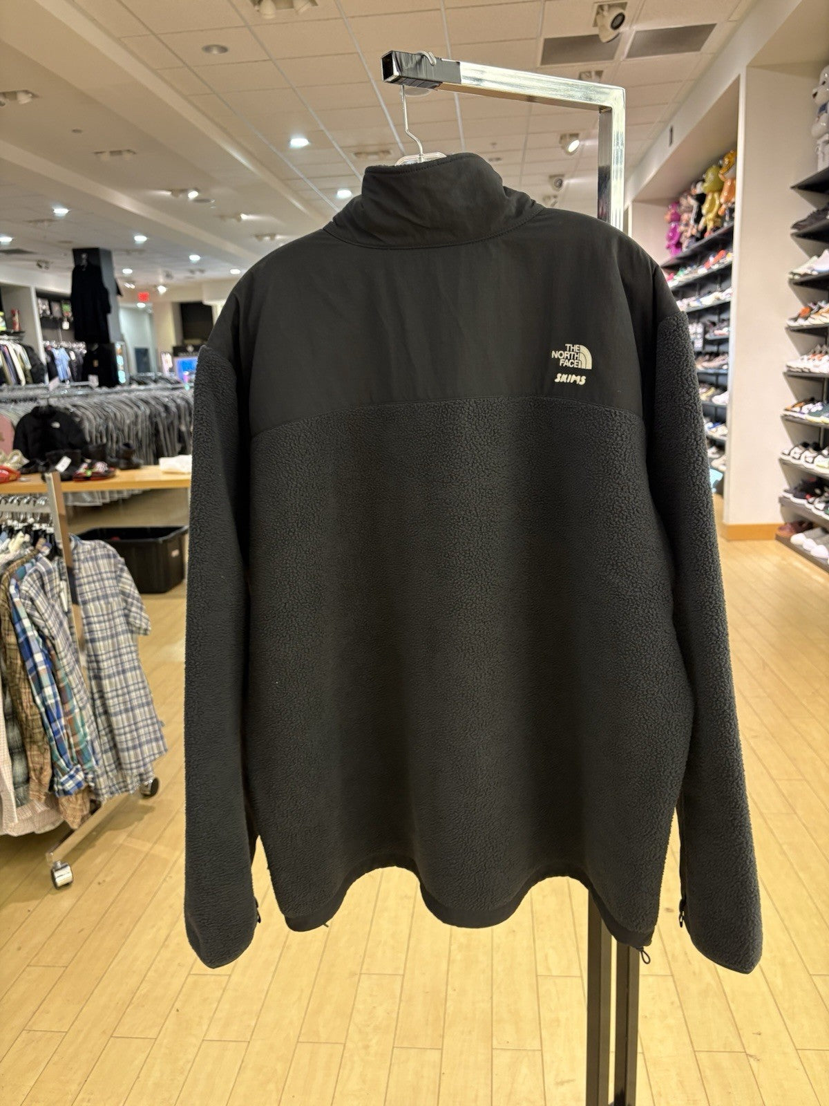 The North Face x SKIMS 1995 Denali Fleece Jacket In The Color Black Size XL