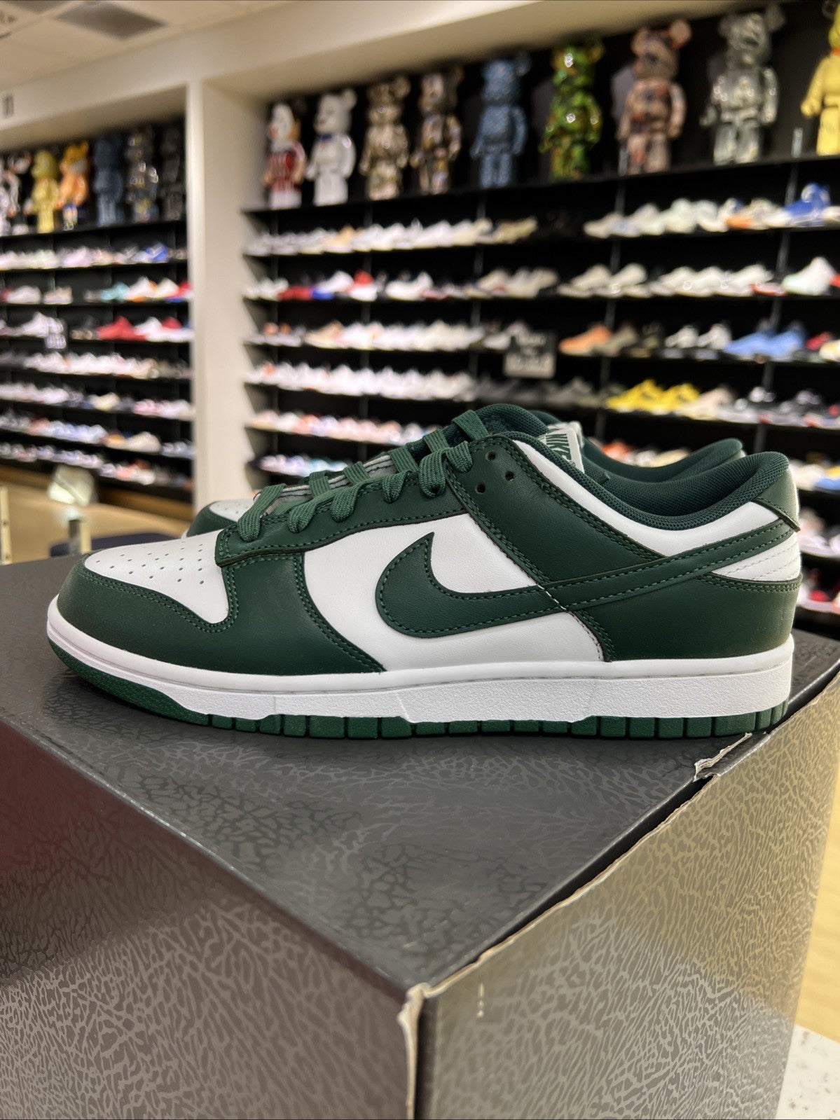 Nike Dunk Low Michigan State Sz 9.5