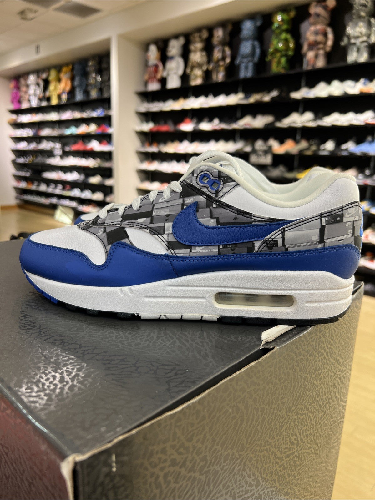 Nike Air Max 1 Atmos Blue We Love Nike Sz 9