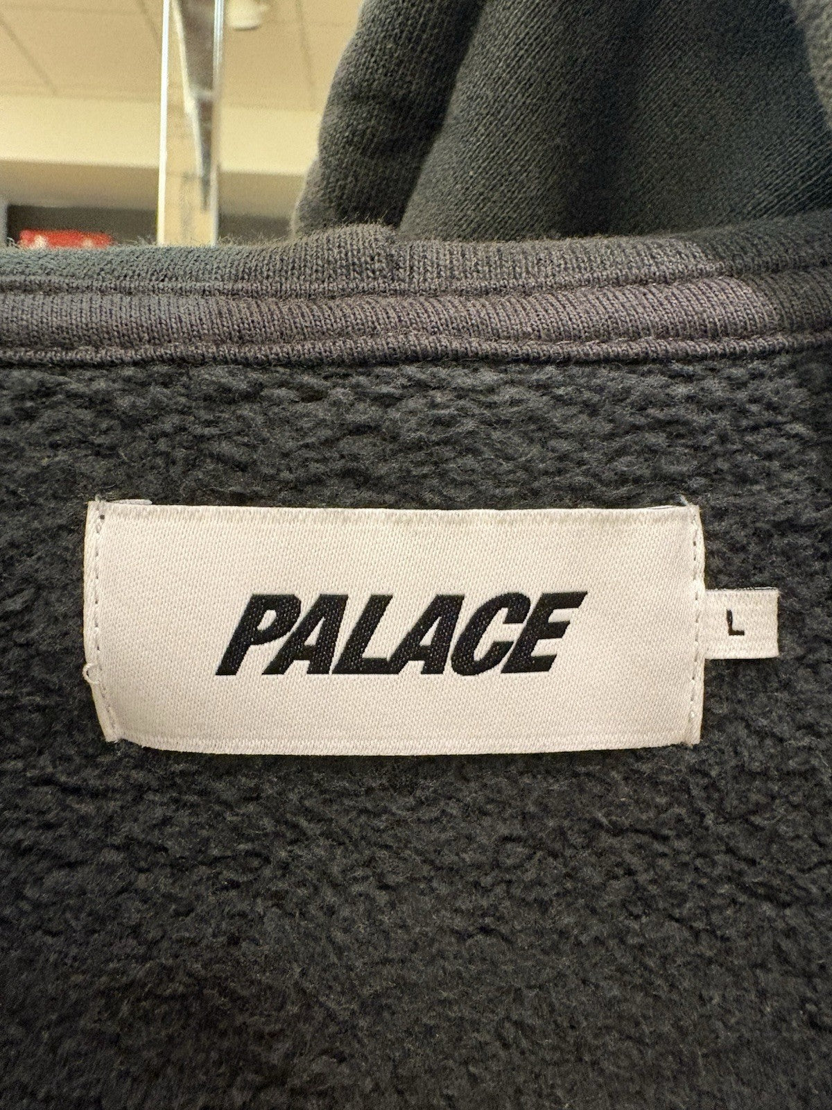 Palace Celtic Zip Hood Black Size Large