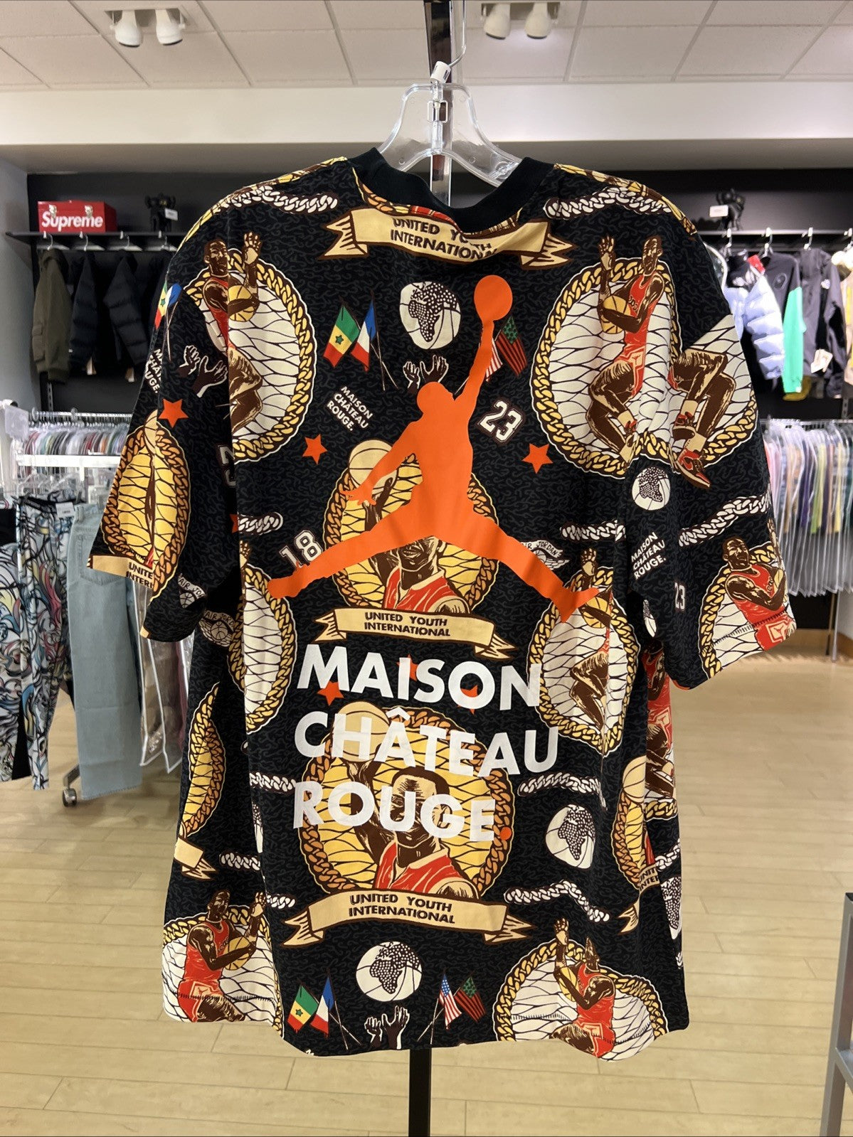 Nike Jordan X Maison Chateau Rouge T Shirt Sz M