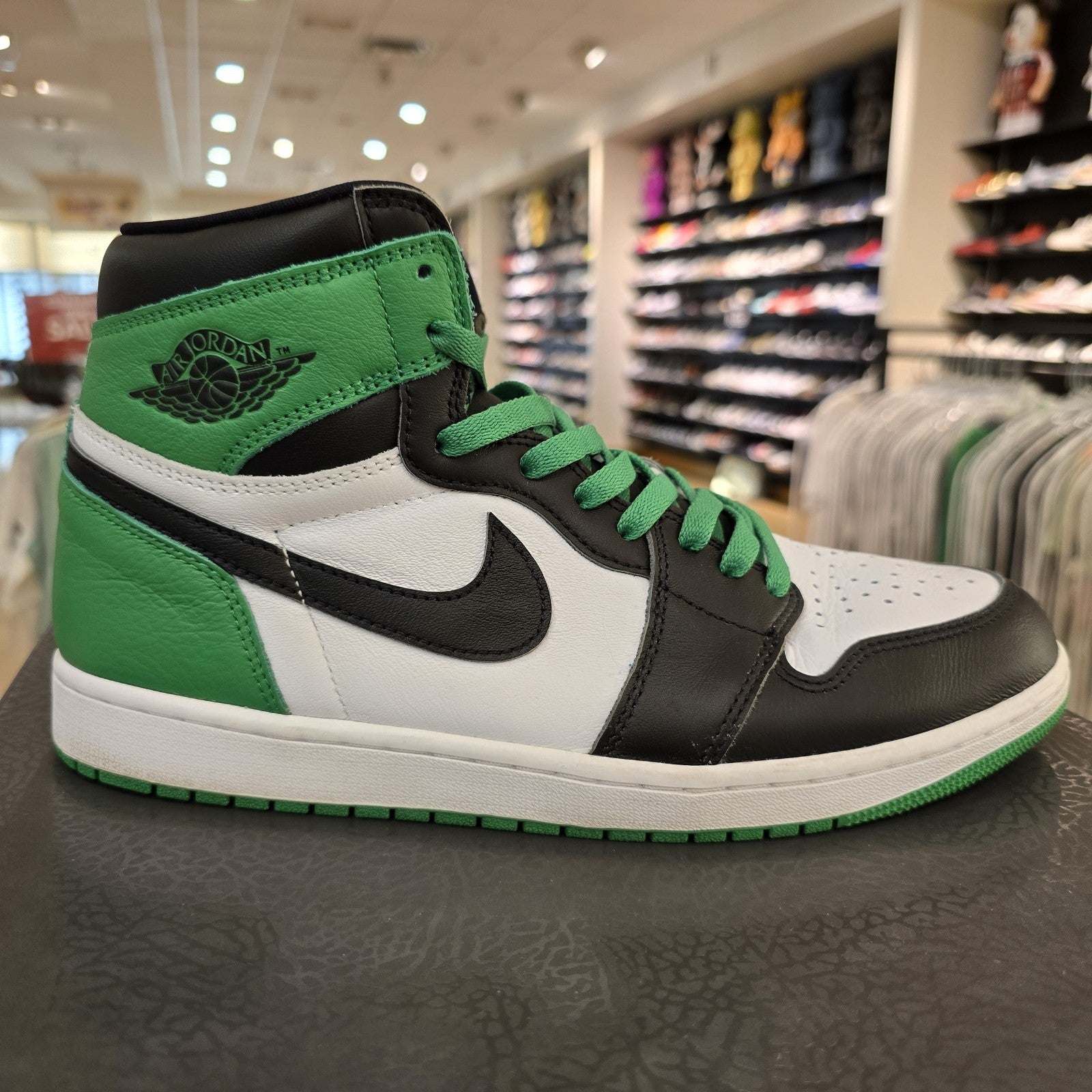 Size 10 - Air Jordan 1 Retro OG High Lucky Green