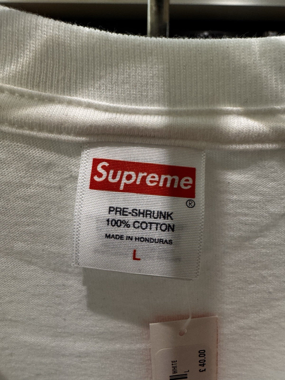 Supreme 4 Life Tee White Size L
