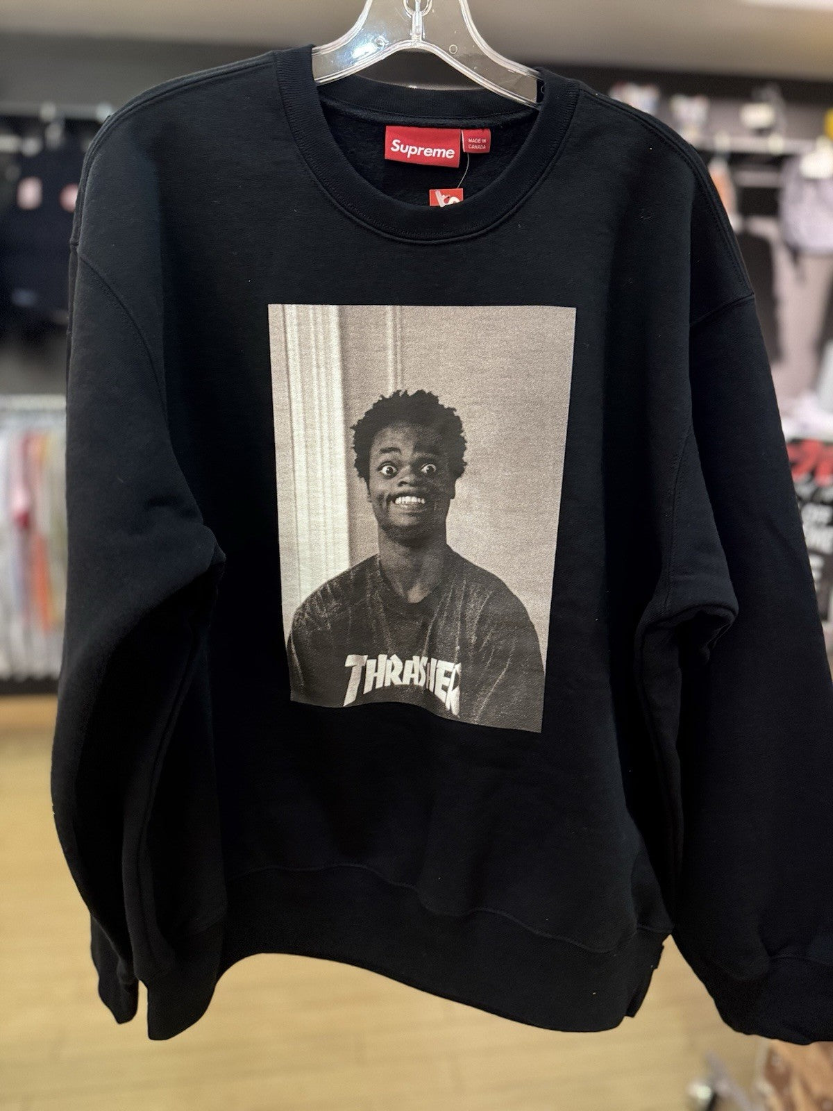 Supreme X Thrasher Crewneck Sweatshirt Medium FW 2024
