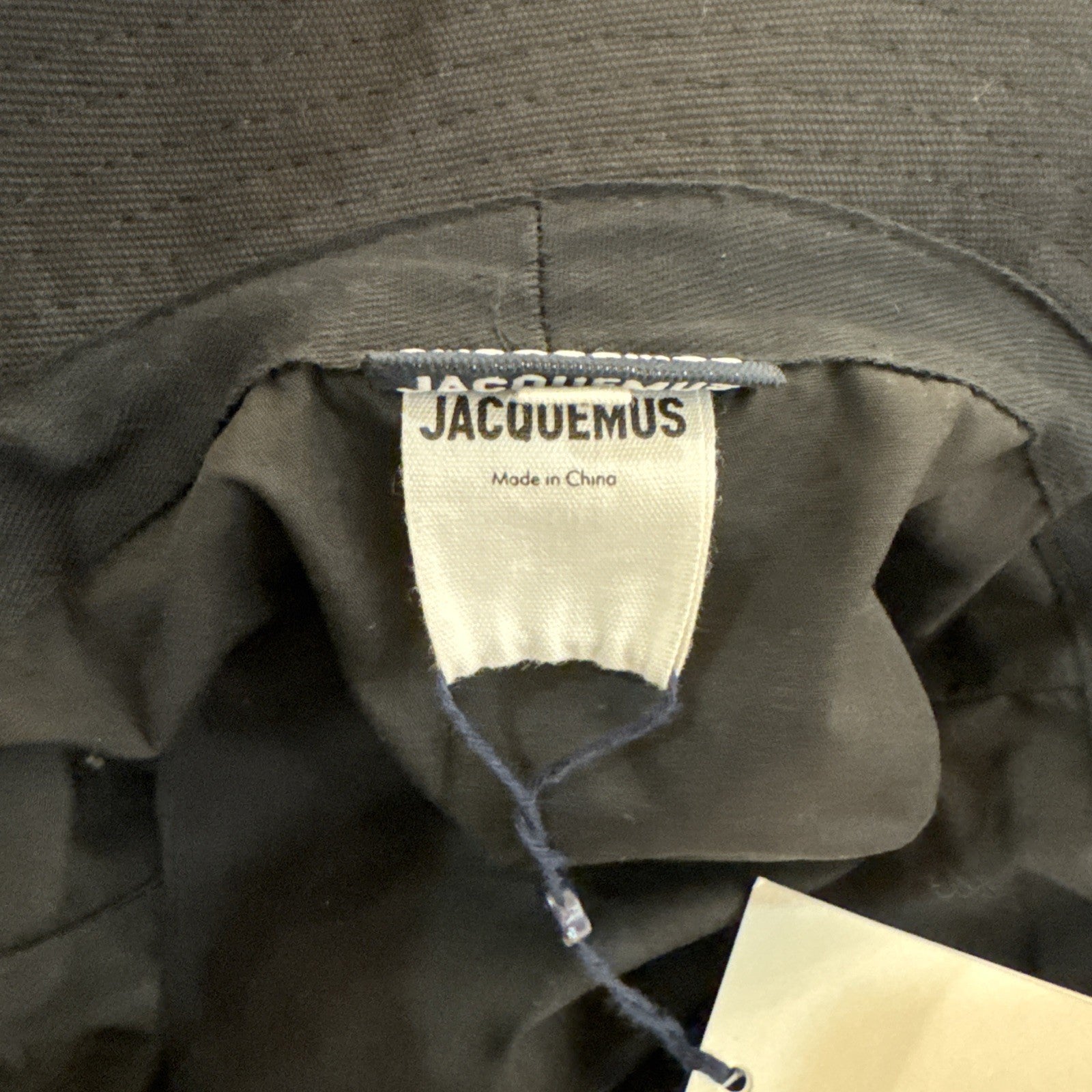 Women's Jacquemus Black Bucket Hat