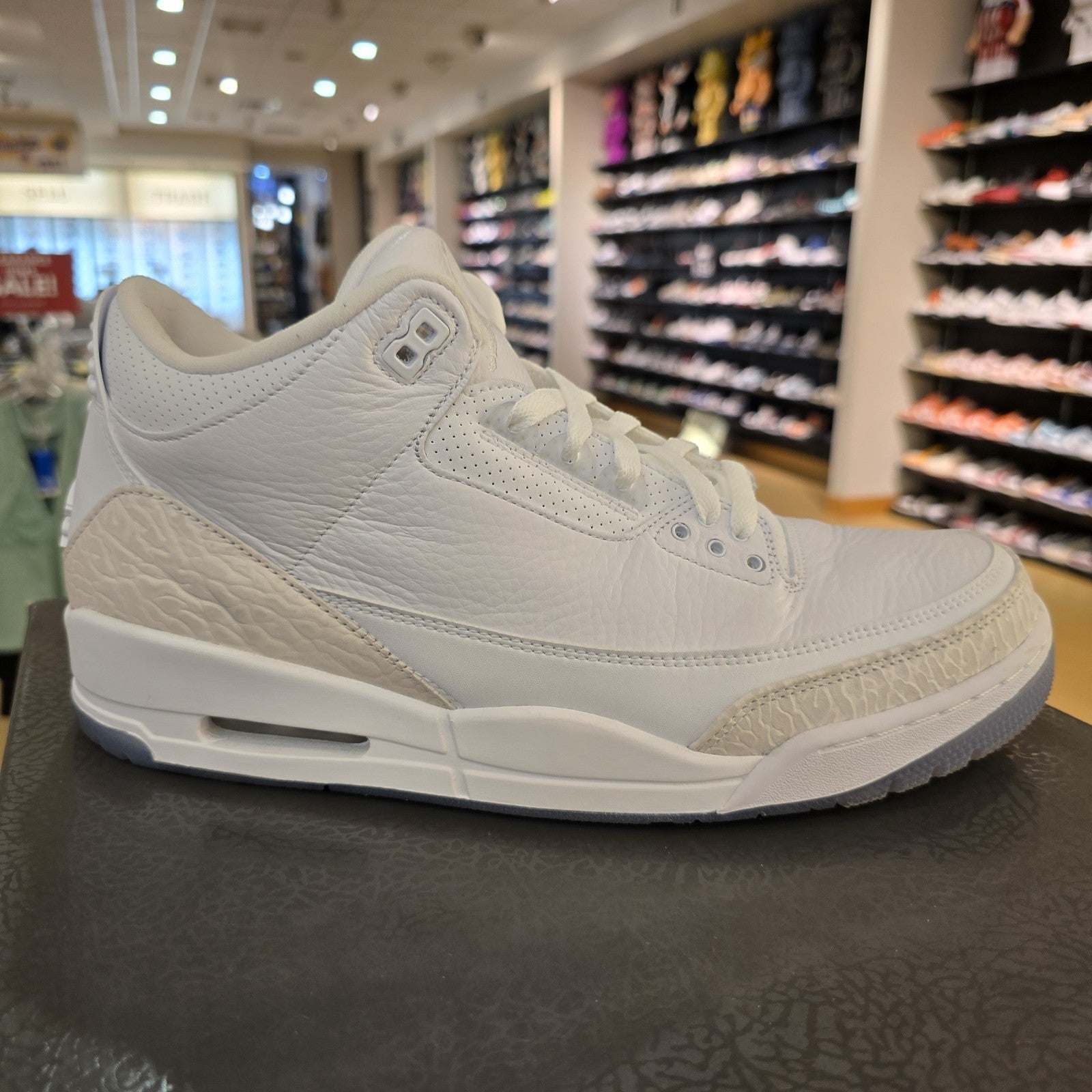 Size 12 - Air Jordan 3 Retro Triple White 2018