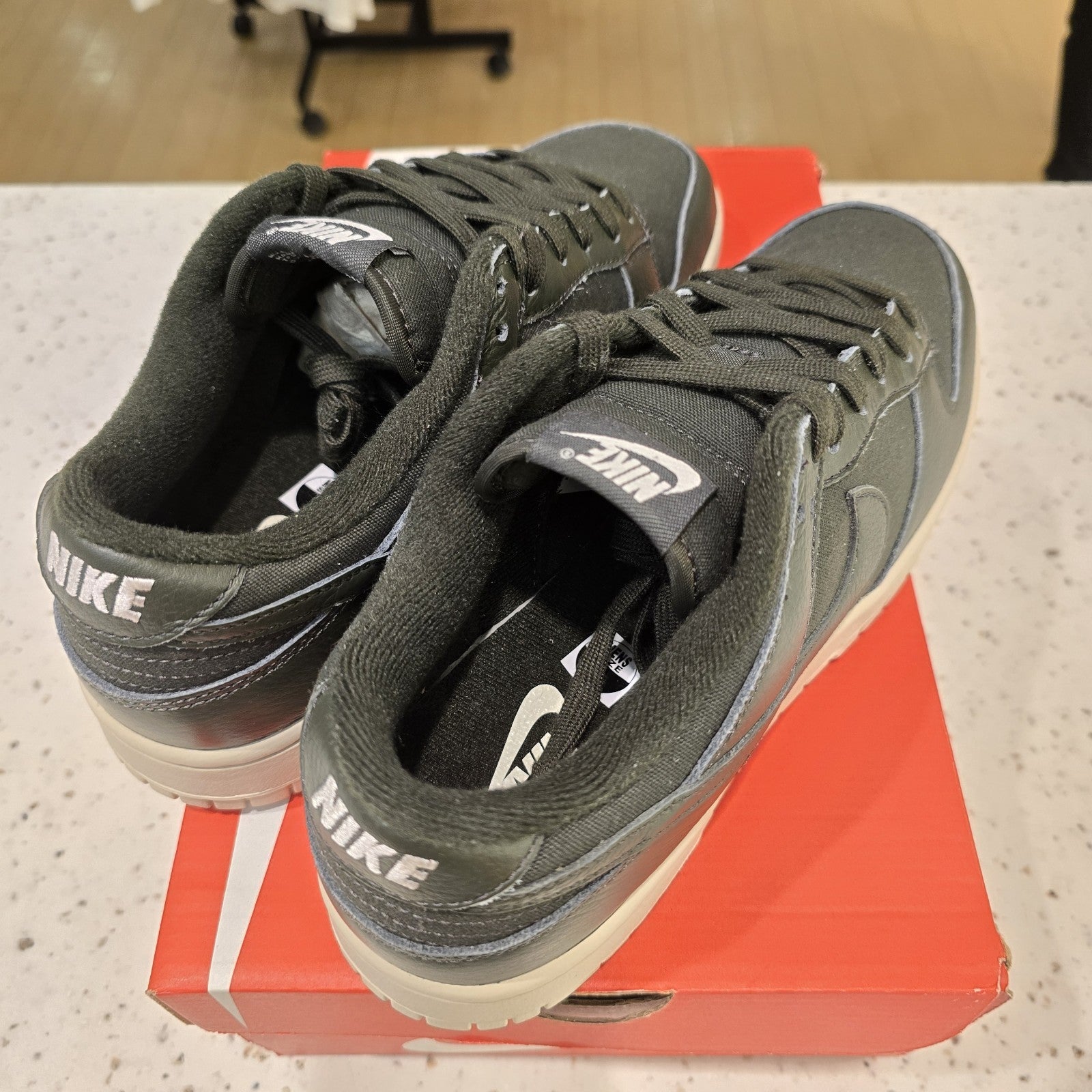 Size 9 - Nike Dunk Low Retro PRM Sequoia DZ2538-300