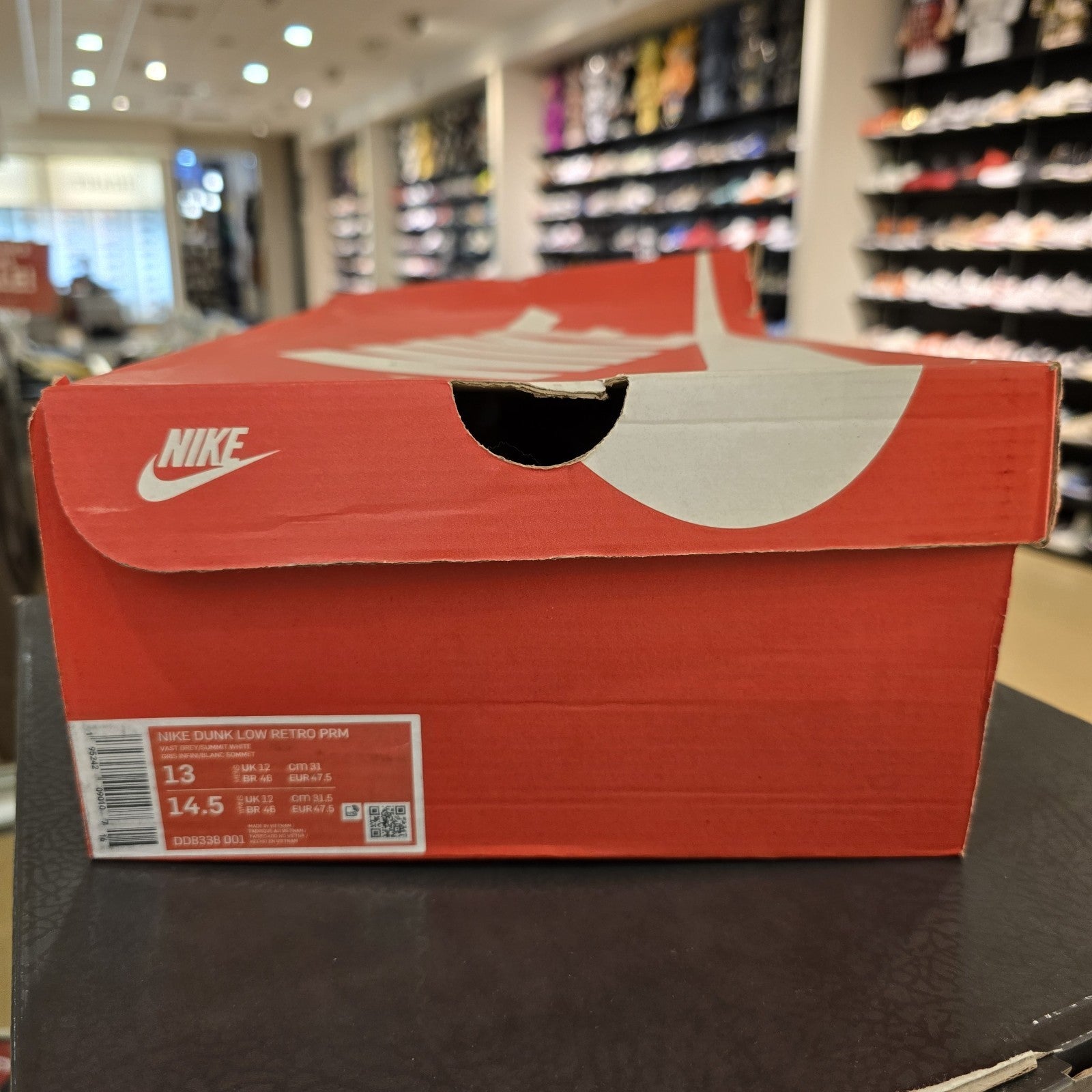 Size 13 - Nike Dunk Premium Low Vast Grey