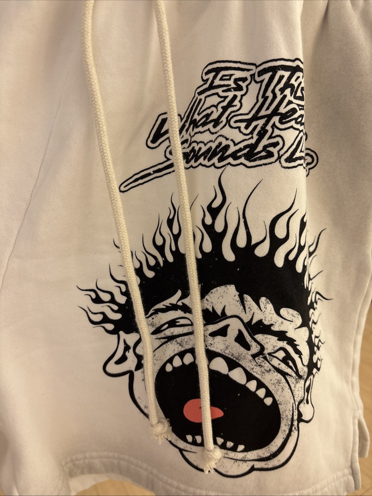 Hellstar Records Shorts White Size Medium