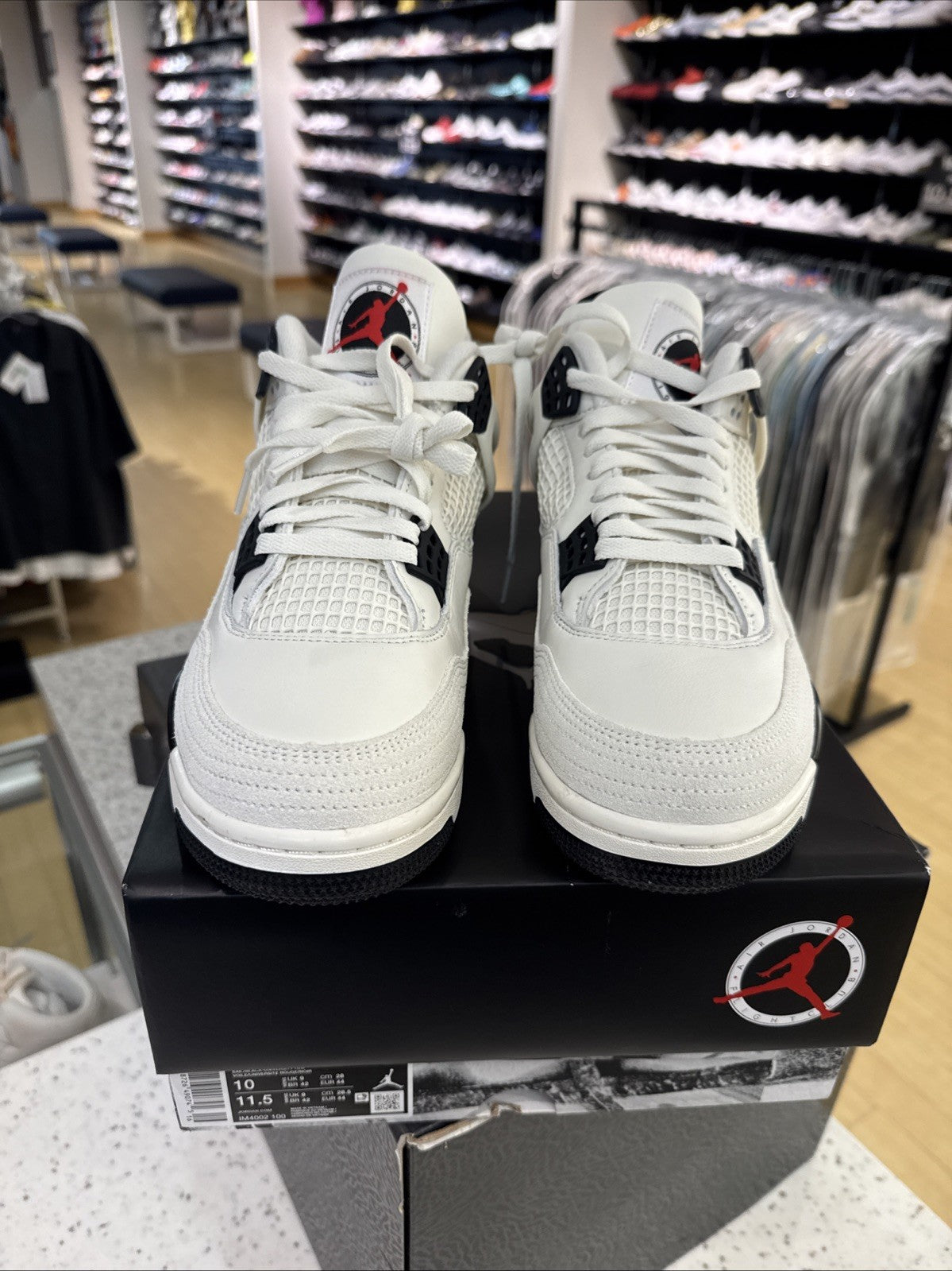 Size 10 - Air Jordan 4 Retro Flight Club